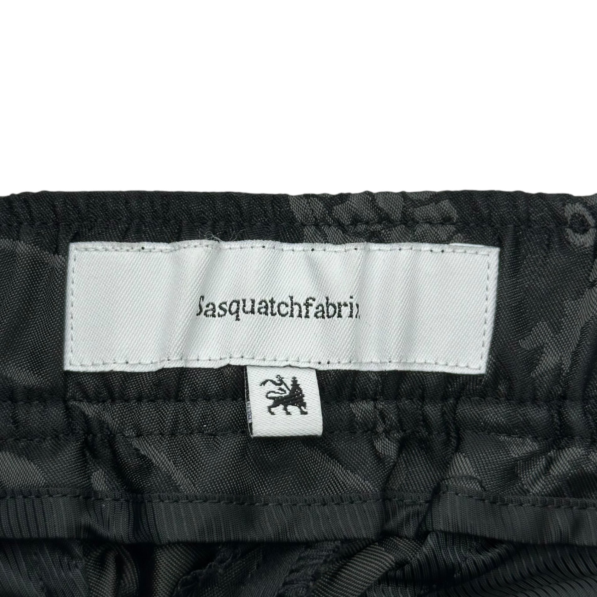 SASQUATCH fabrix(サスクワッチファブリックス) 20SS ORIENTAL DRAGON PANTS オリジナル ドラゴン パンツ 20SS-PA9-010 M ブラック イージー ワイド キュプラ