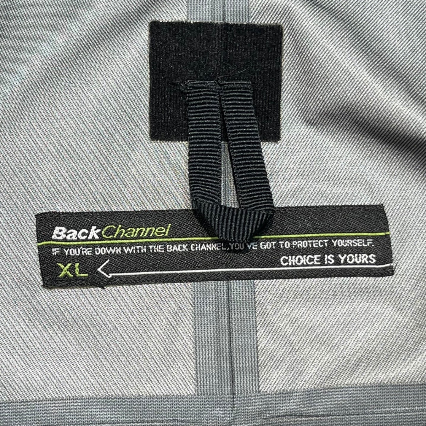 BACK CHANNEL(バックチャンネル) Nylon 3Layer Mountain Parka ナイロン 3レイヤー マウンテン パーカー XL ブラック