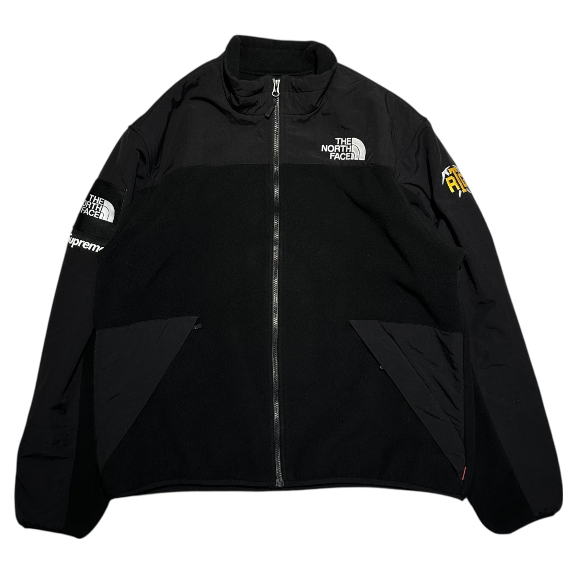 SUPREME×THE NORTH FACE(シュプリーム×ノースフェイス) 20SS RTG FLEECE JACKET アールティージー フリース ジャケット NA71904I L ブラック コラボ
