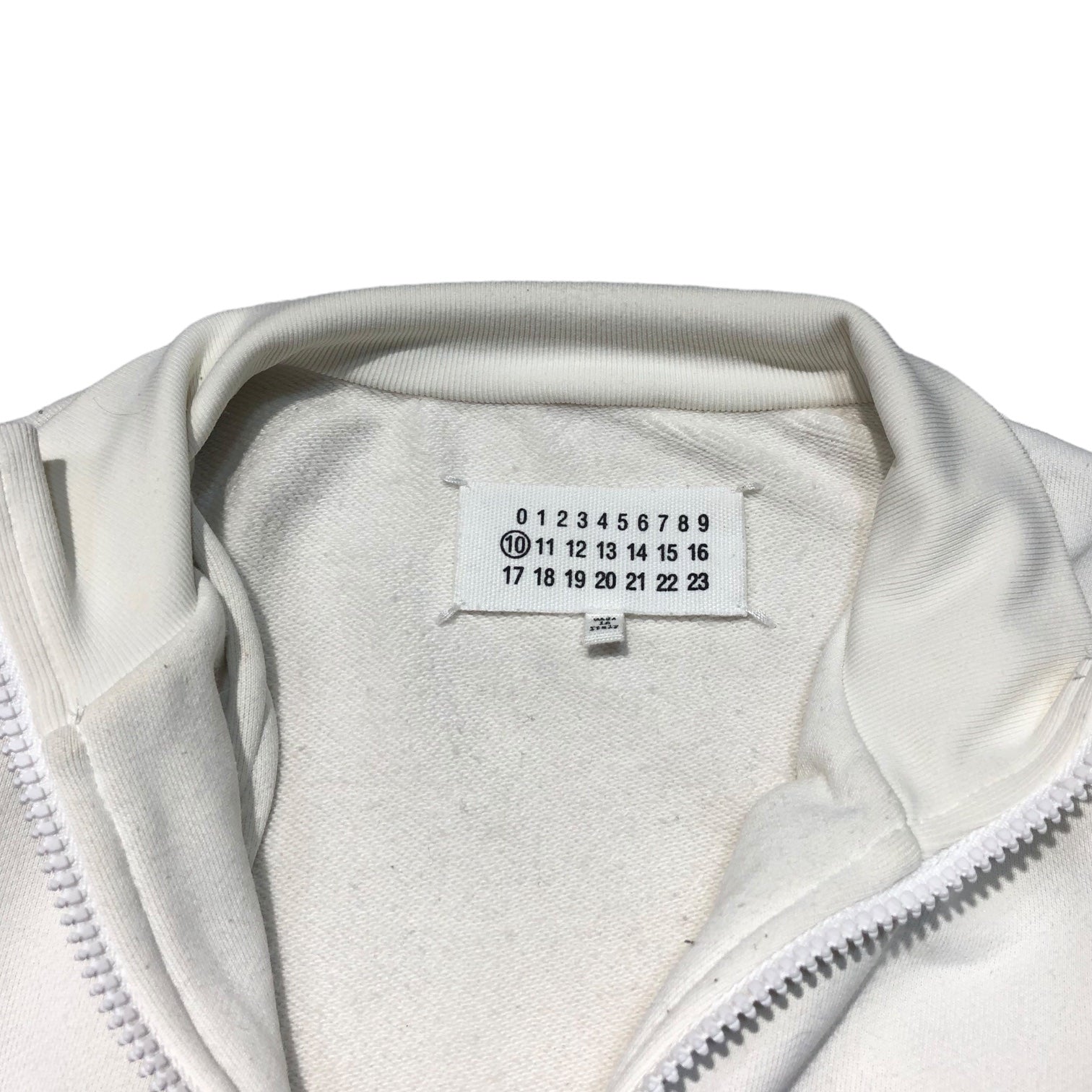 MAISON MARGIELA(メゾンマルジェラ) 16AW bicolor track jacket バイカラー トラック ジャケット  S30GU0036 44(S程度) ブラック×ホワイト ジャージ