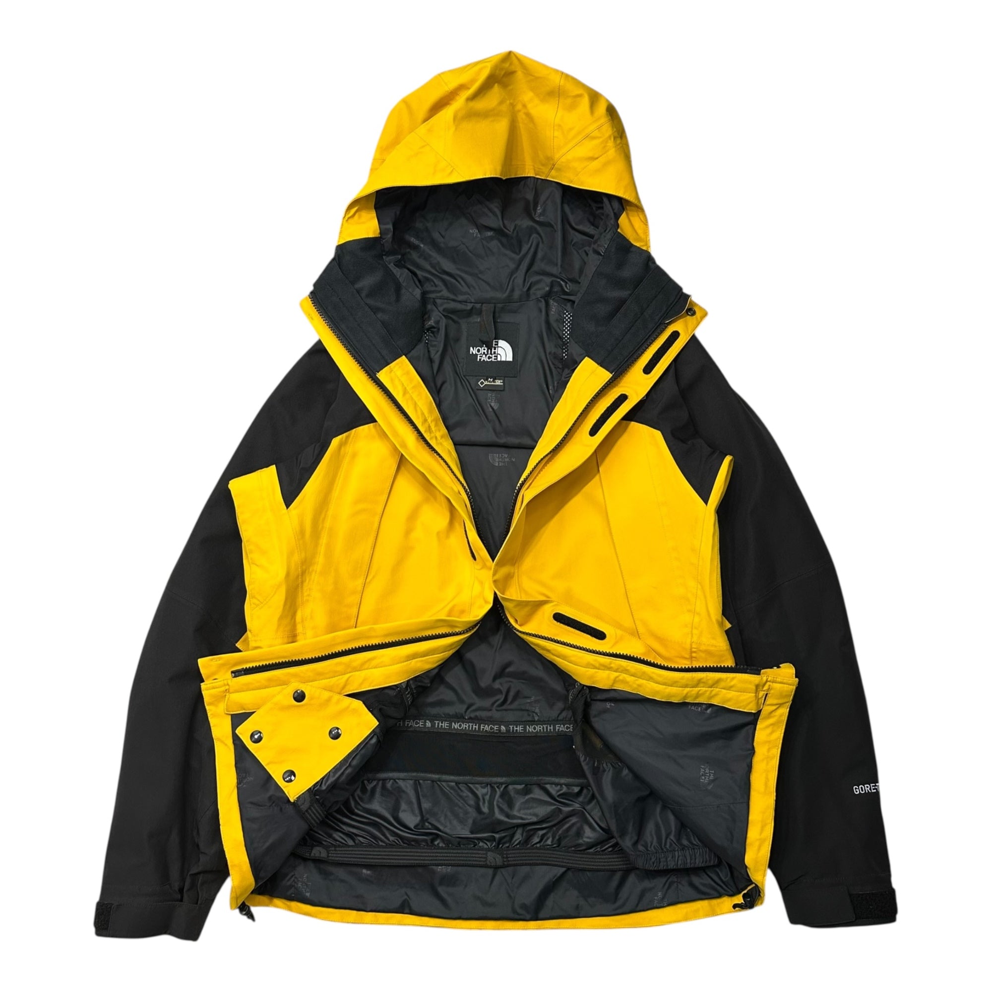 THE NORTH FACE(ノースフェイス) GORE-TEX® Mountain Jacket ゴアテックス マウンテン ジャケット NP61540 M イエロー×ブラック