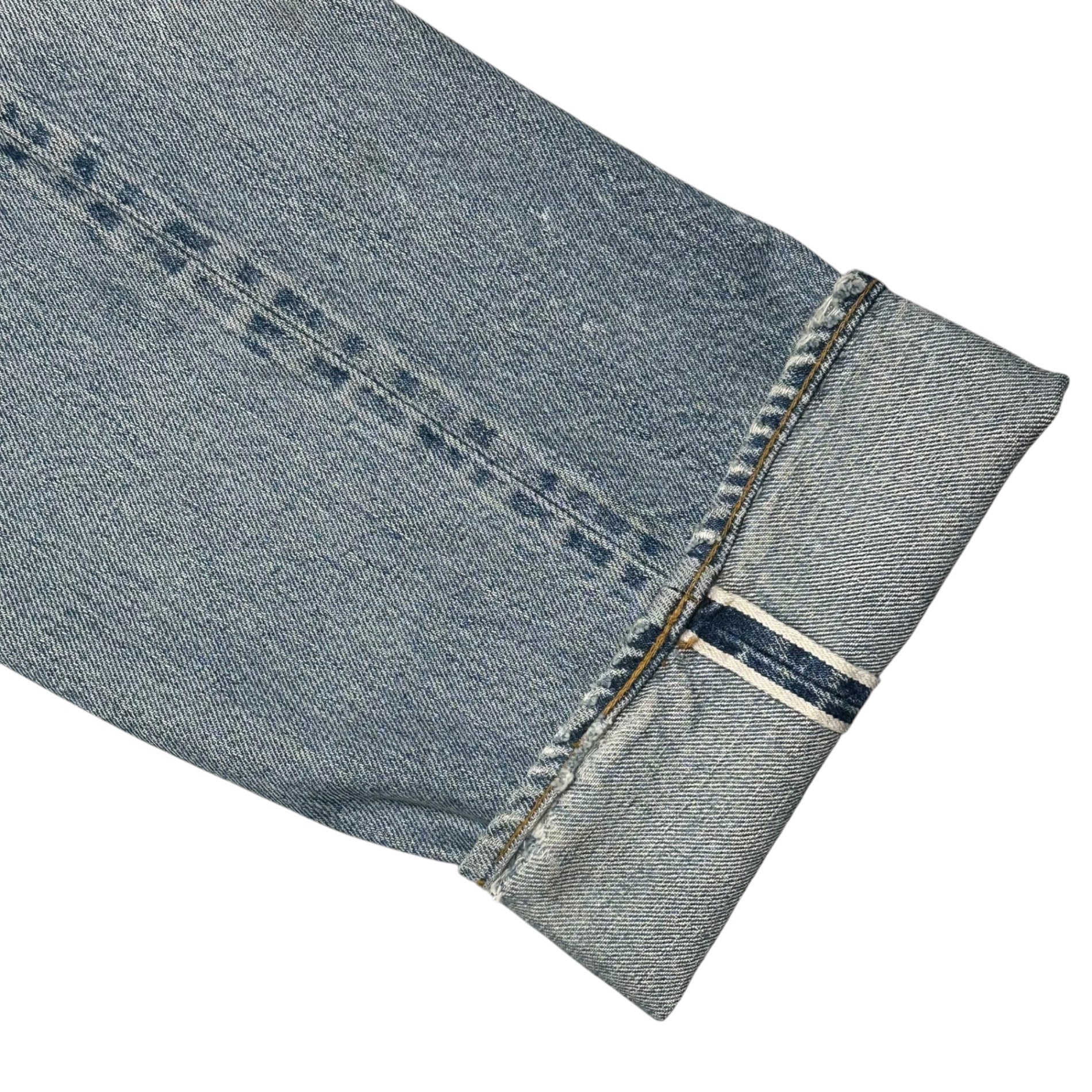 Levi's(リーバイス) 1973～1976's 501 Early 66 Model Vintage Denim Pants 66前期 ヴィンテージ デニム パンツ 実寸約W32 ライトインディゴ 70's 70年代 赤耳 ボタン裏6 66シングル