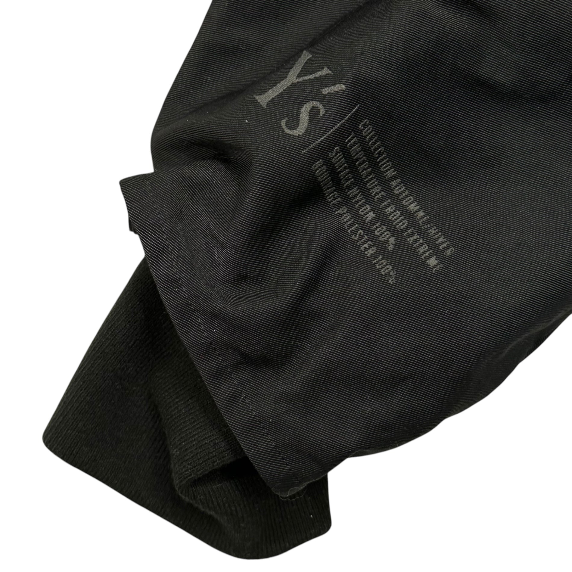 Y's(ワイズ) NYLON CHINO CLOTH MIDDLE COAT ナイロン チノ クロス ミドル コート YK-C22-603 2(M程度) ブラック 男性着用可能 ジャケット