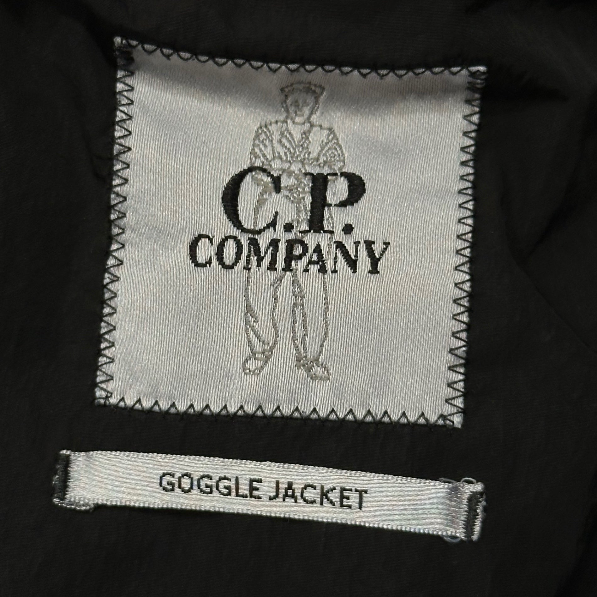 C.P.COMPANY(シーピーカンパニー) 2022SS 50 FILI GUM GOGGLE JACKET ガーメントダイ ゴーグル ジャケット 12CMOW209A 48 ブラック