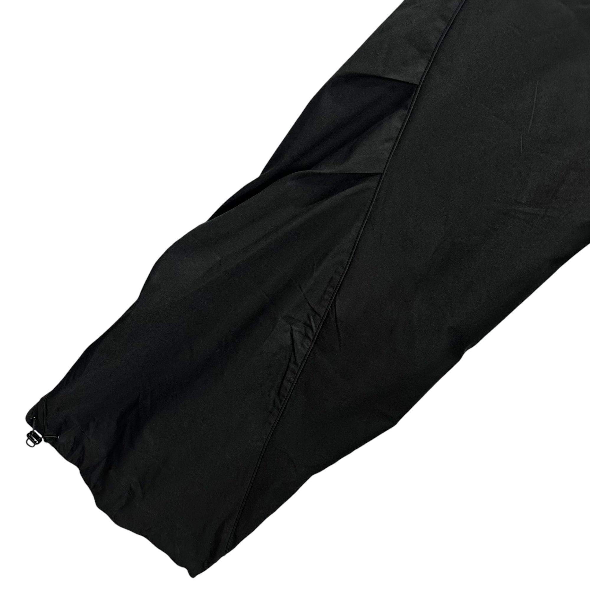 Common Divisor(コモンディヴァイザー) Wide-Leg Drawstring Pants 変形 ドローコード ワイド パンツ 22P03LP08 2 ブラック