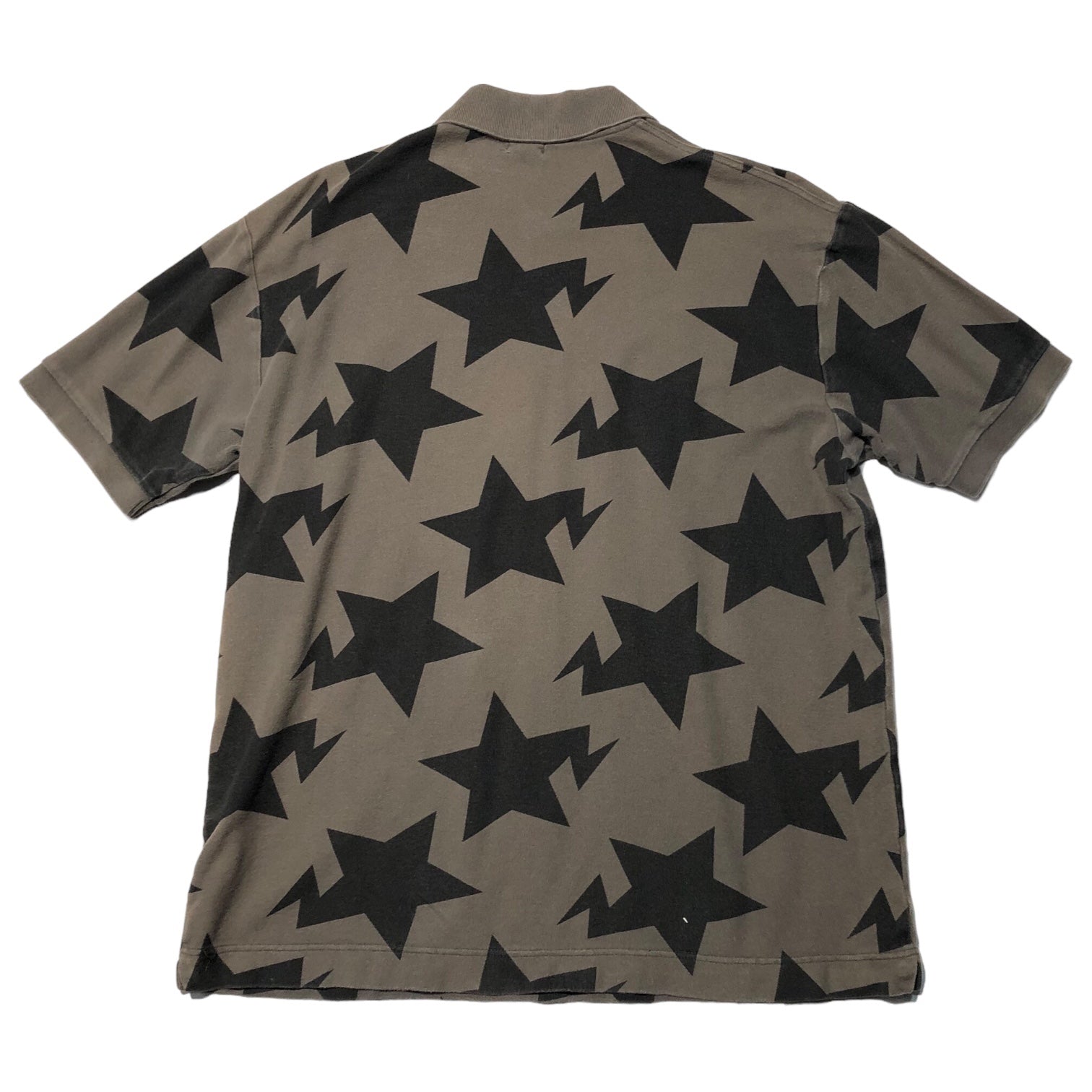 A BATHING APE(アベイシングエイプ) 00's BAPE STA one point logo polo shirt ベイプ スタ ワンポイント ロゴ ポロシャツ L ブラウン×ブラック