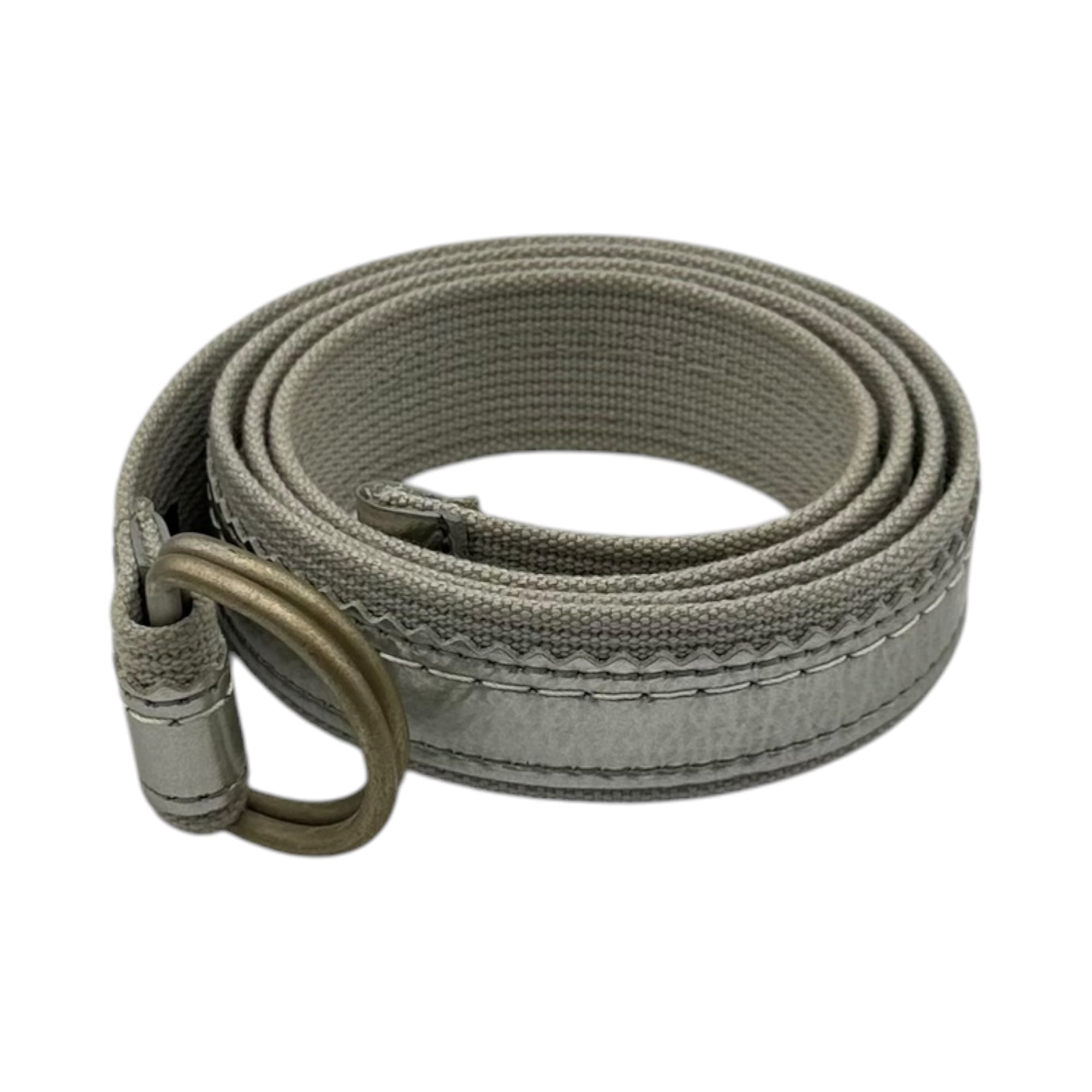 Y's for living(ワイズフォーリビング) Double-Ring Belt ダブル リング ベルト シルバー
