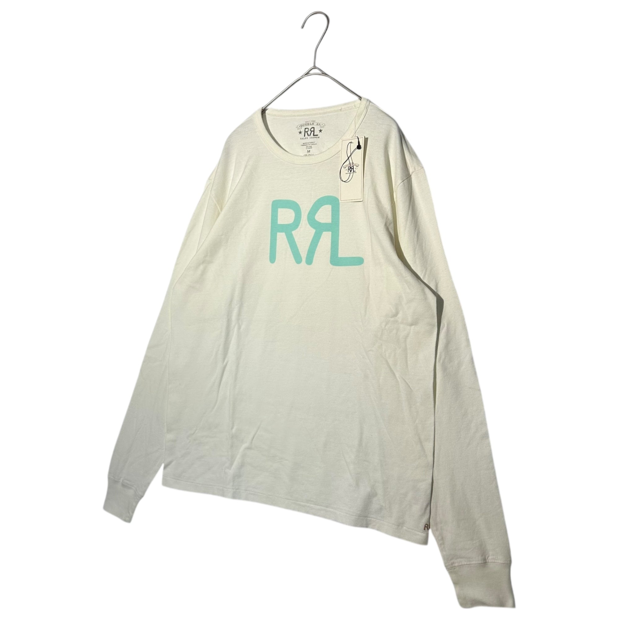 RRL(ダブルアールエル) Logo L/S T-Shirt ロゴ 長袖 Tシャツ ロンT M