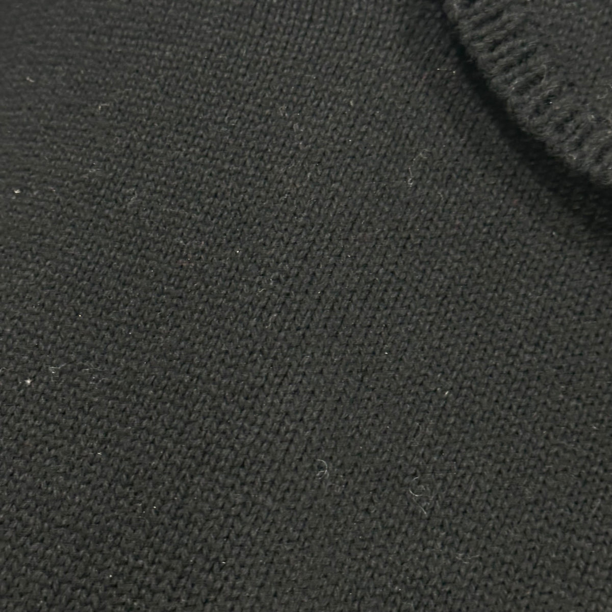 COMME des GARCONS COMME des GARCONS(コムデギャルソンコムデギャルソン) 2022AW Single-collar wool knit blouse 片襟 ウール ニット ブラウス RJ-N508 XS ブラック