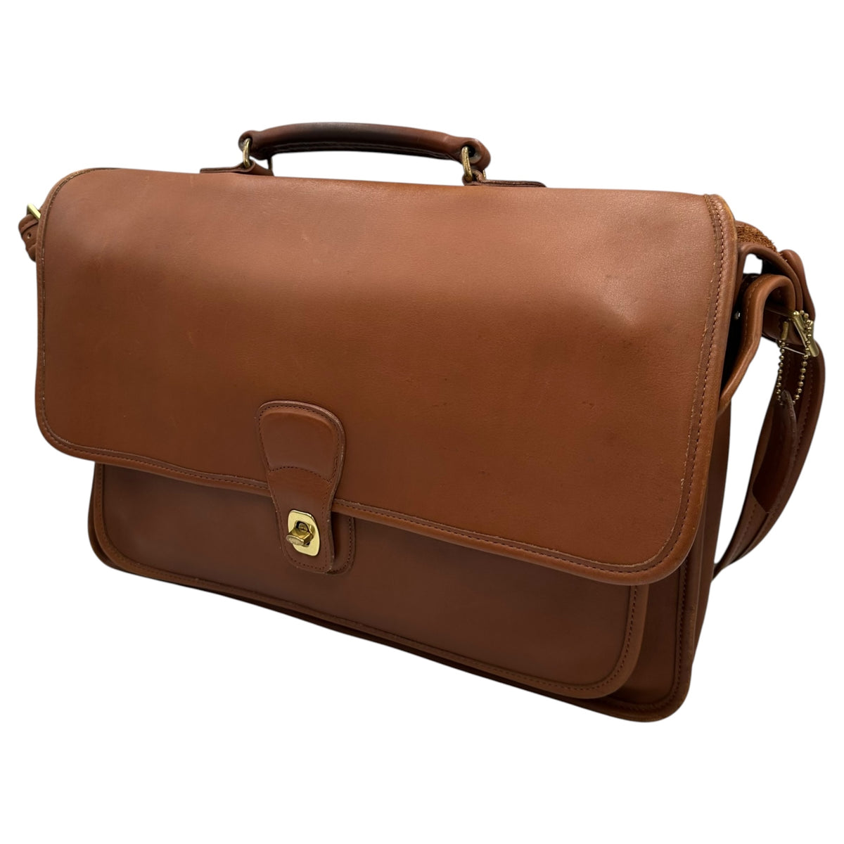 OLD COACH(オールドコーチ) 1990's Metropolitan Briefcase メトロポリタン  ブリーフケース 5180 ブラウン 2WAY レザー ショルダー バッグ