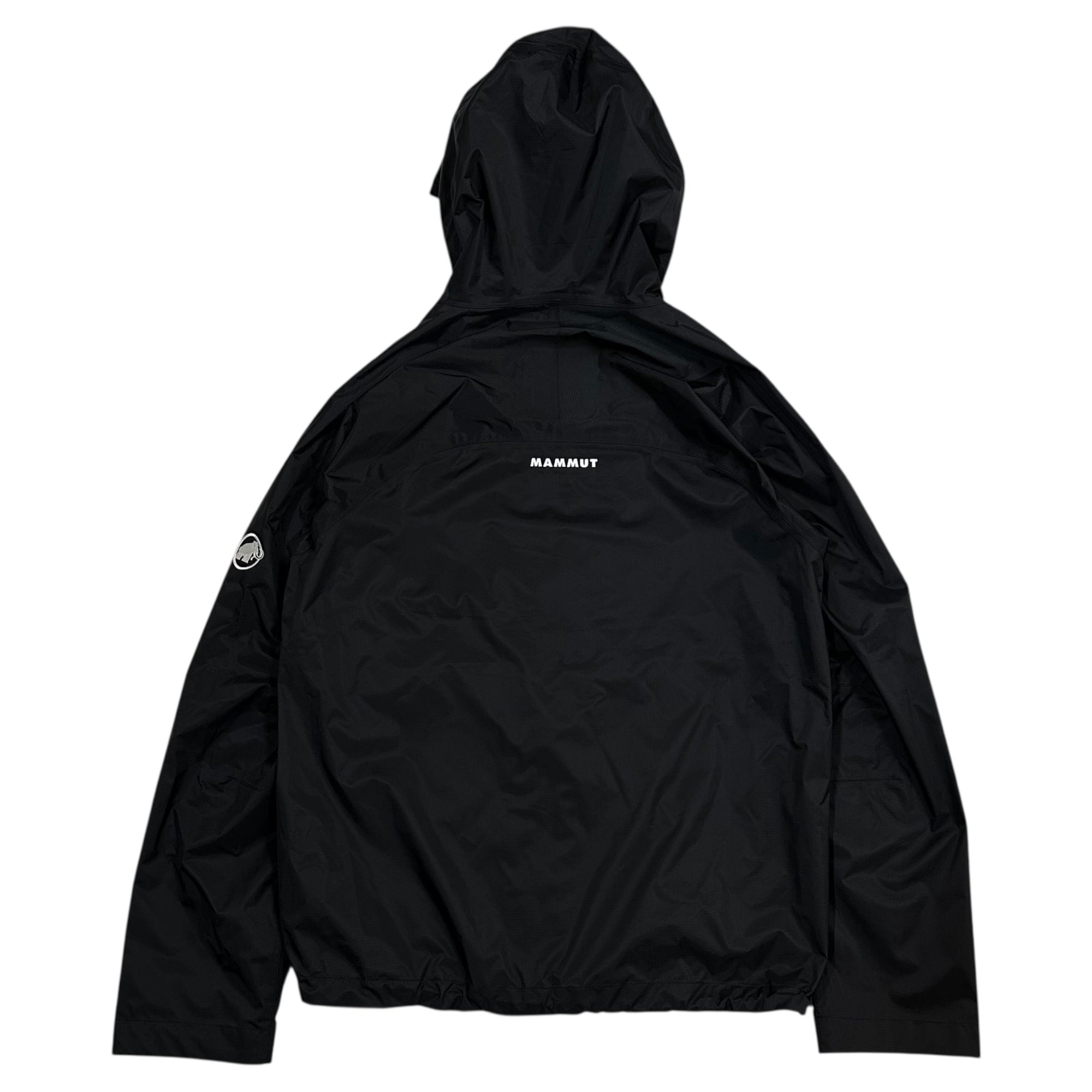 MAMMUT(マムート) Microlayer 2.0 HS Hooded Jacket AF Men マイクロレイヤー 2.0 ハードシェル フーデッド ジャケット アジアンフィット 1010-28651 M ブラック シェル マウンテンパーカー アウトドア