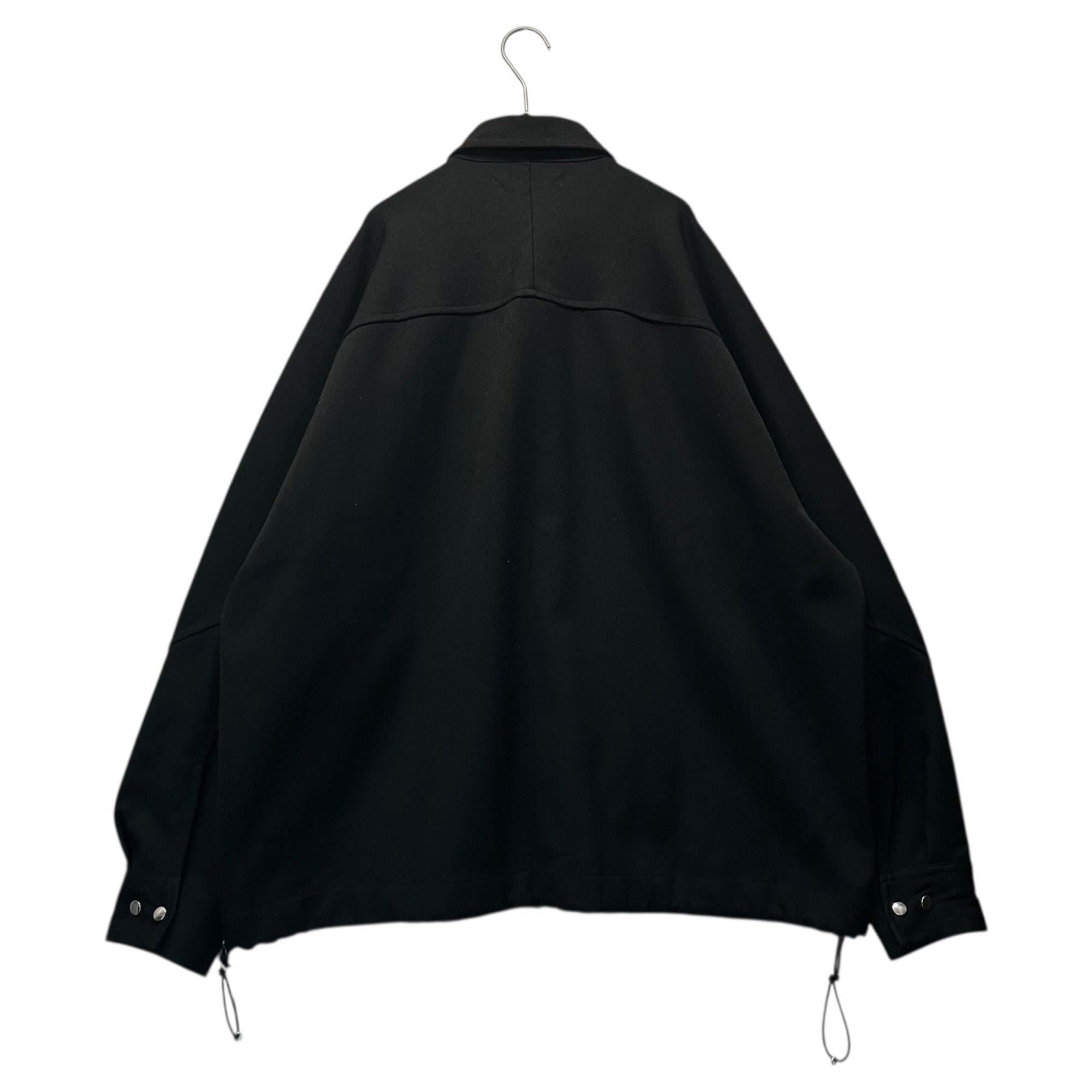 ANEI(アーネイ) 22AW ACTIVE SHIRT アクティブ シャツ ドローコード AN0222-S1101 2(M程度) ブラック