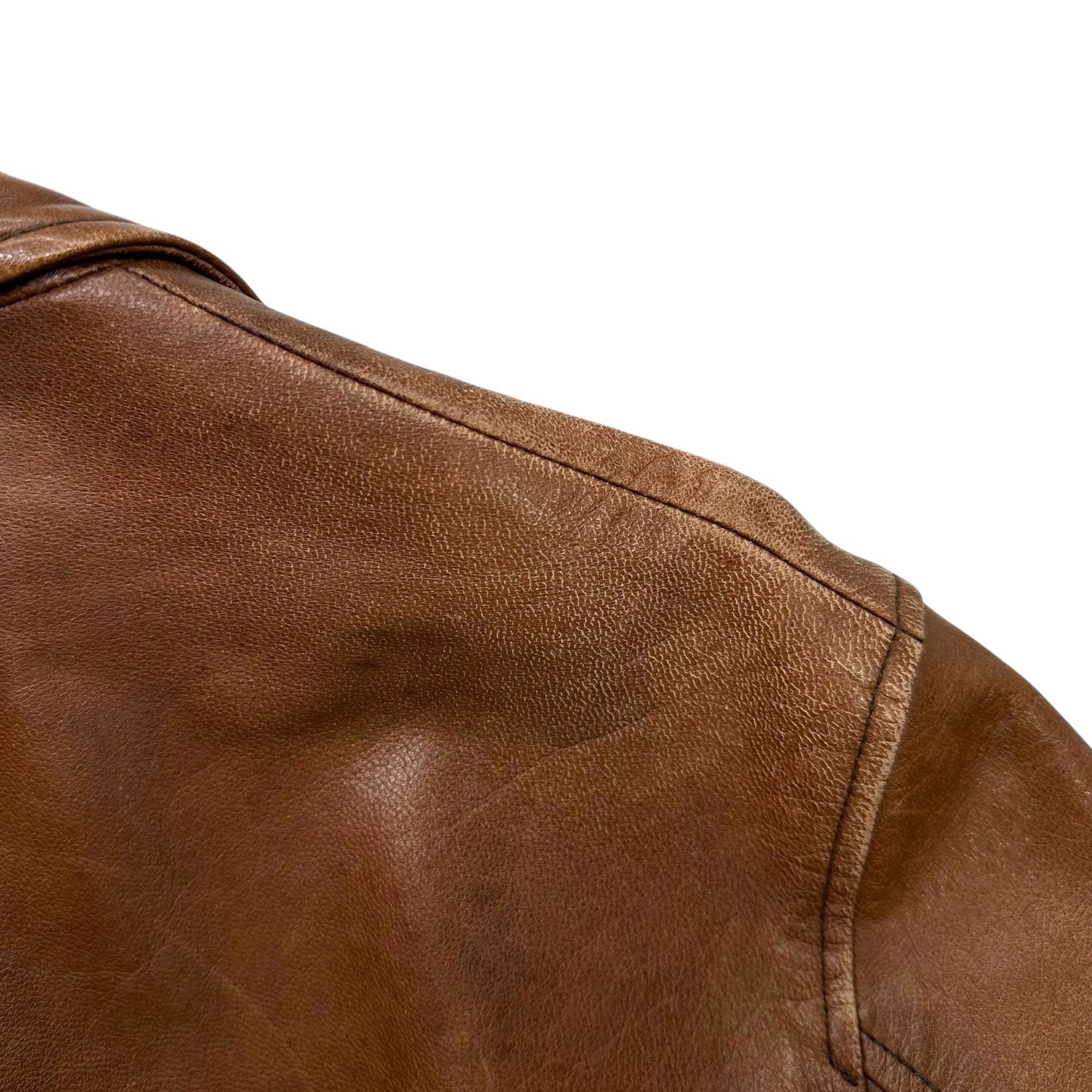 MEN'S TENORAS(ティノラス) Lamb Leather 3B Tailored Jacket ラム レザー 3B テーラード ジャケット M ブラウン 羊革