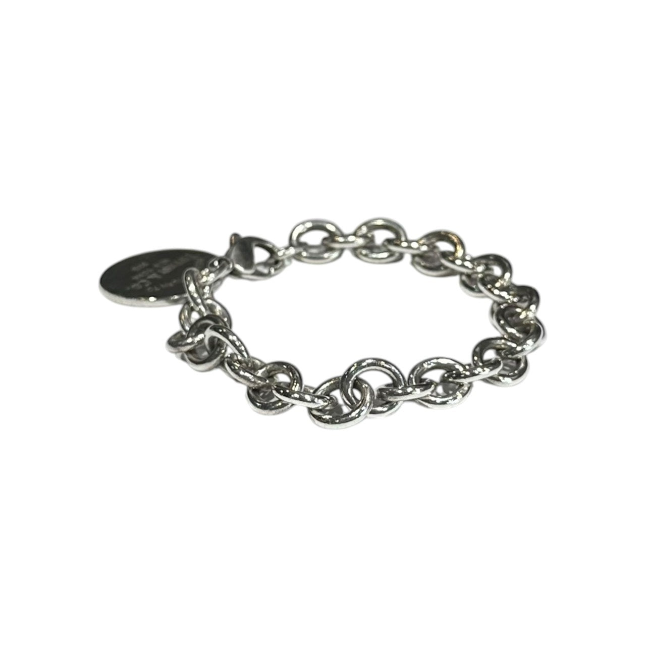 TIFFANY & CO.(ティファニー) Vintage Return to Round Tag Silver