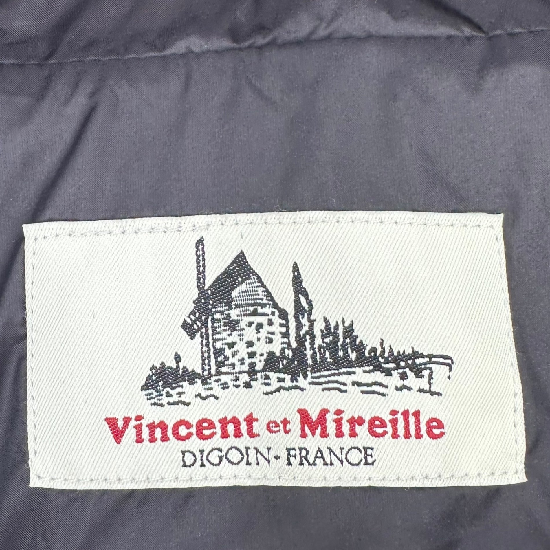VINCENT ET MIREILLE(ヴァンソン エ ミレイユ) Recycled Down Inner Vest リサイクル ダウン インナー ベスト VM232FD25130 36(S~M程度) チャコール
