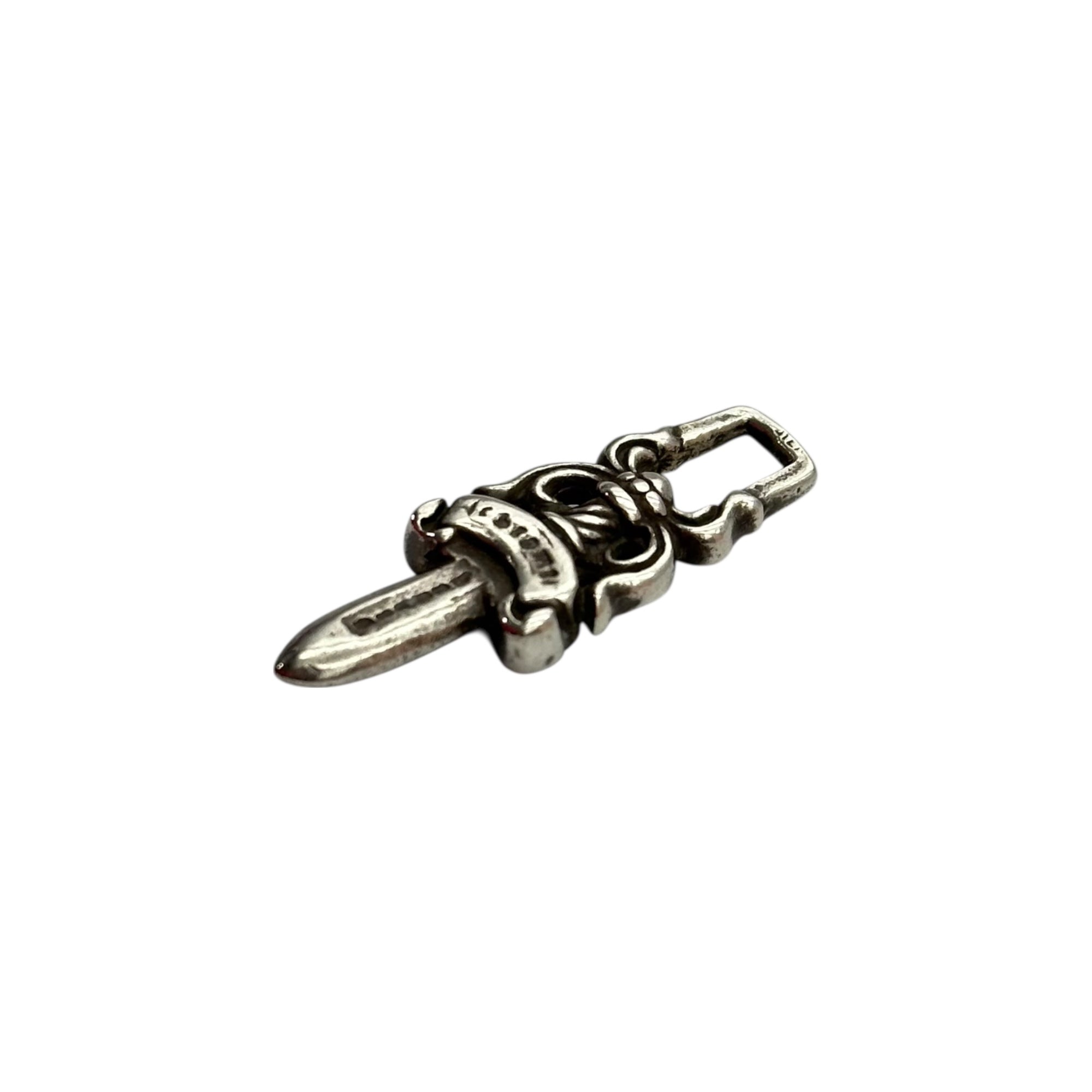 【CHROME HEARTS】シルバーダガー　ジップ　ペンダントトップ CHROME HEARTS（クロムハーツ） ネックレス ダガー #5 ジッパープル