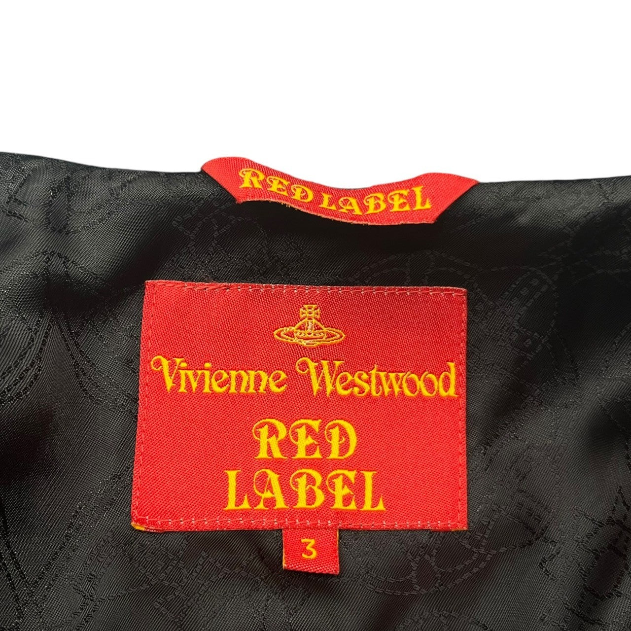 Vivienne Westwood RED LABEL(ヴィヴィアンウエストウッドレッドレーベル) Big orb button round collar wool deformed coat ビッグオーブボタン 丸襟 ウール 変形 コート 16-03-642003 3(L) ブラック ファー欠品