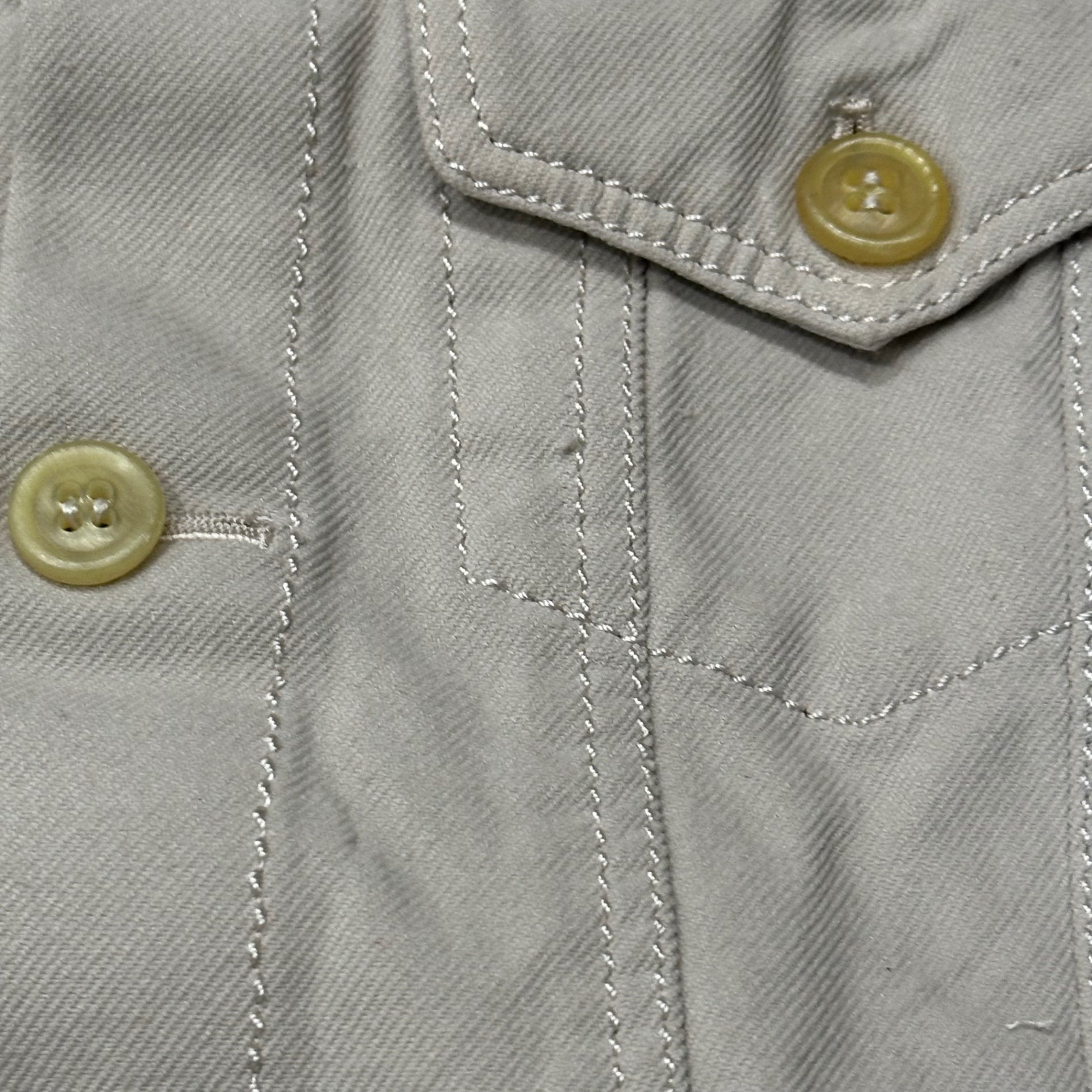 robe de chambre COMME des GARCONS(ローブドシャンブルコムデギャルソン) 2000SS Polyester-Felted Tracker Jacket ポリ縮絨 トラッカー ジャケット RJ-100450 FREE ベージュ AD1999