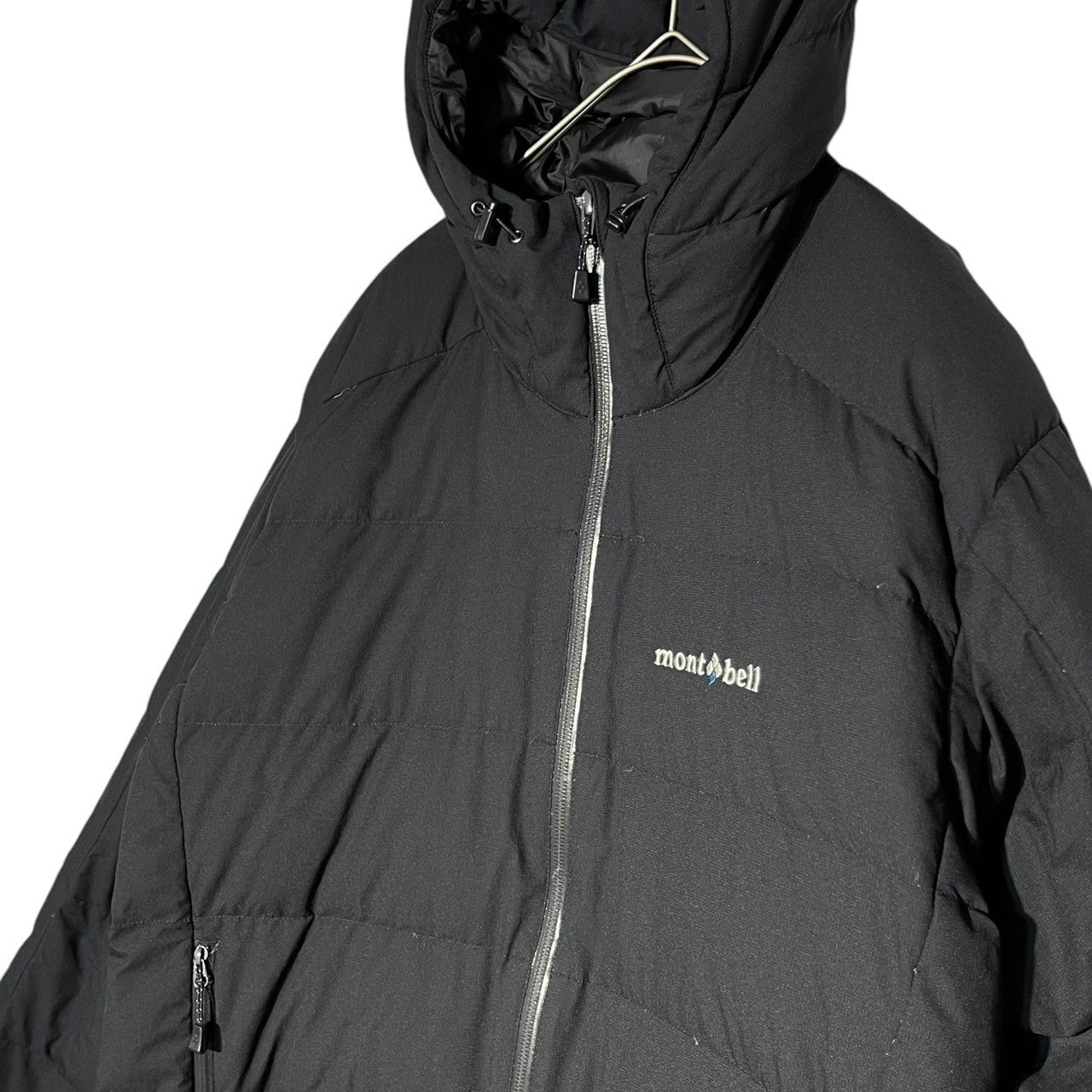 mont-bell(モンベル) Permanent frost light down parka パーマフロスト ライトダウンパーカ 1101501 XL ブラック ダウン ジャケット アウトドア 登山