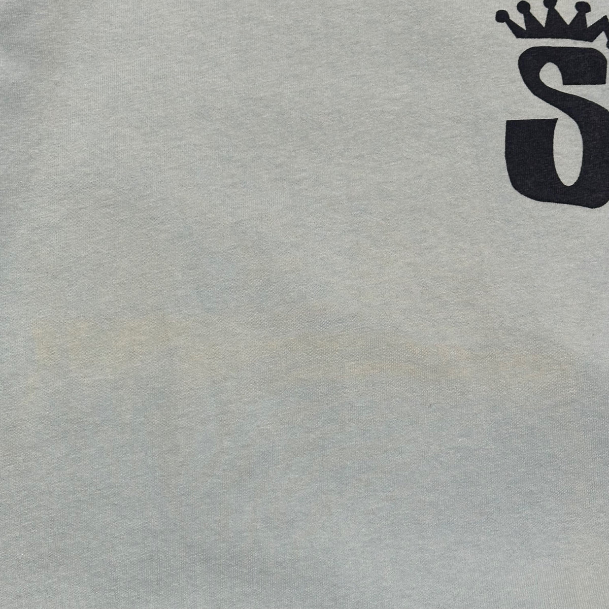 STUSSY(ステューシー) 2005 XXV WORLD TOUR S/S RAGLAN TEE ワールドツアー 半袖 ラグラン Tシャツ L スカイブルー×ネイビー 00's ロゴ