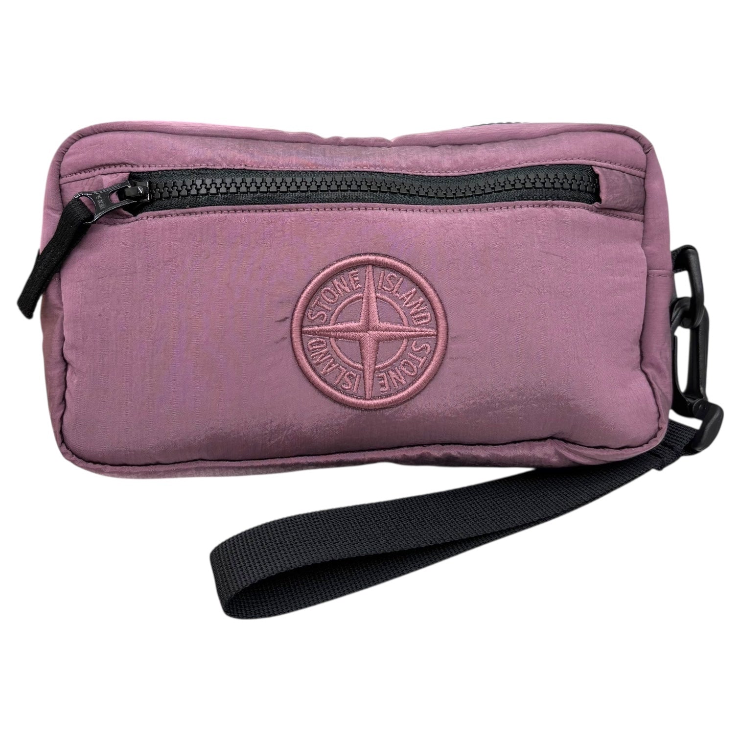 STONE ISLAND(ストーンアイランド) 24AW Nylon Metal Detachable Pouch ナイロン メタル ポーチ 811591776 パープル セカンド バッグ