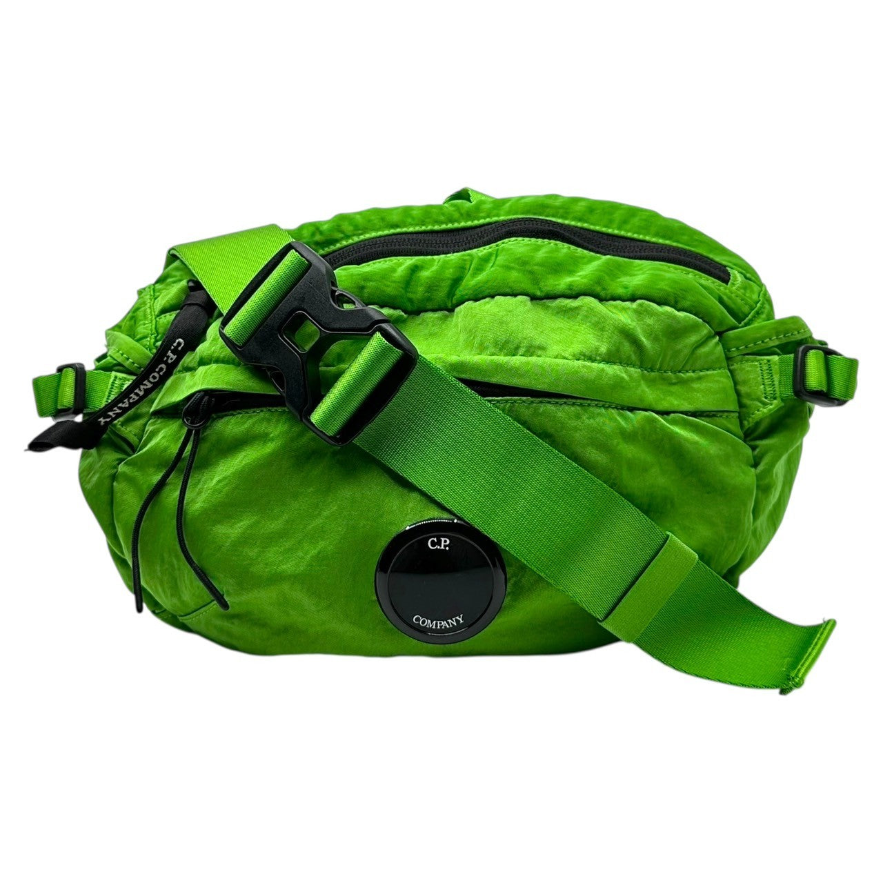 C.P.COMPANY(シーピーカンパニー) Nylon B Crossbody Pack ナイロン ビー クロスボディー パック ウエストポーチ ボディ－バッグ CMAC112A 005269G グリーン