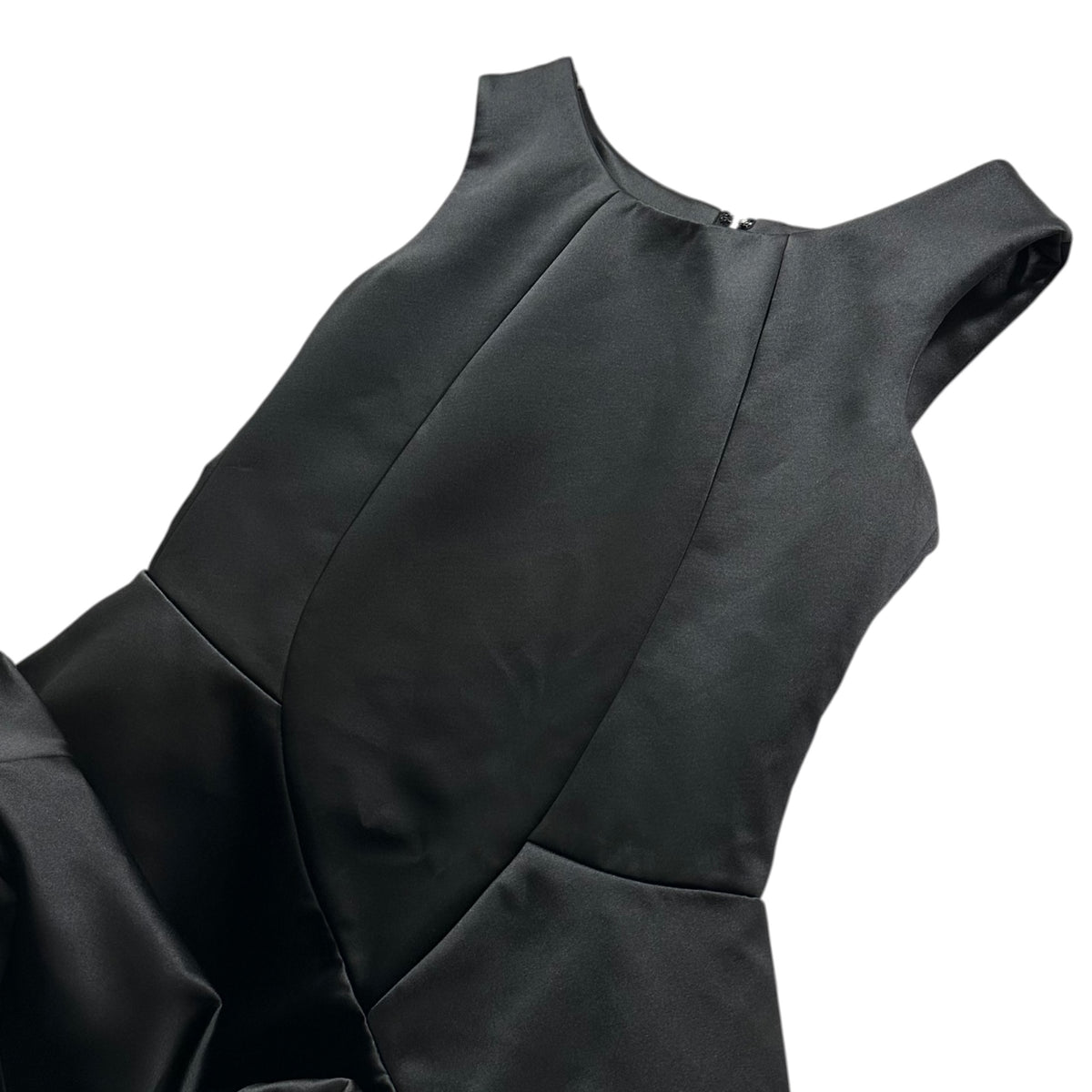 COMME des GARCONS(コムデギャルソン) 2026SS Polyester-Voluminous Sleeveless Dress エステル ボリューム ノースリーブ ワンピース GQ-O007 S ブラック AD2025