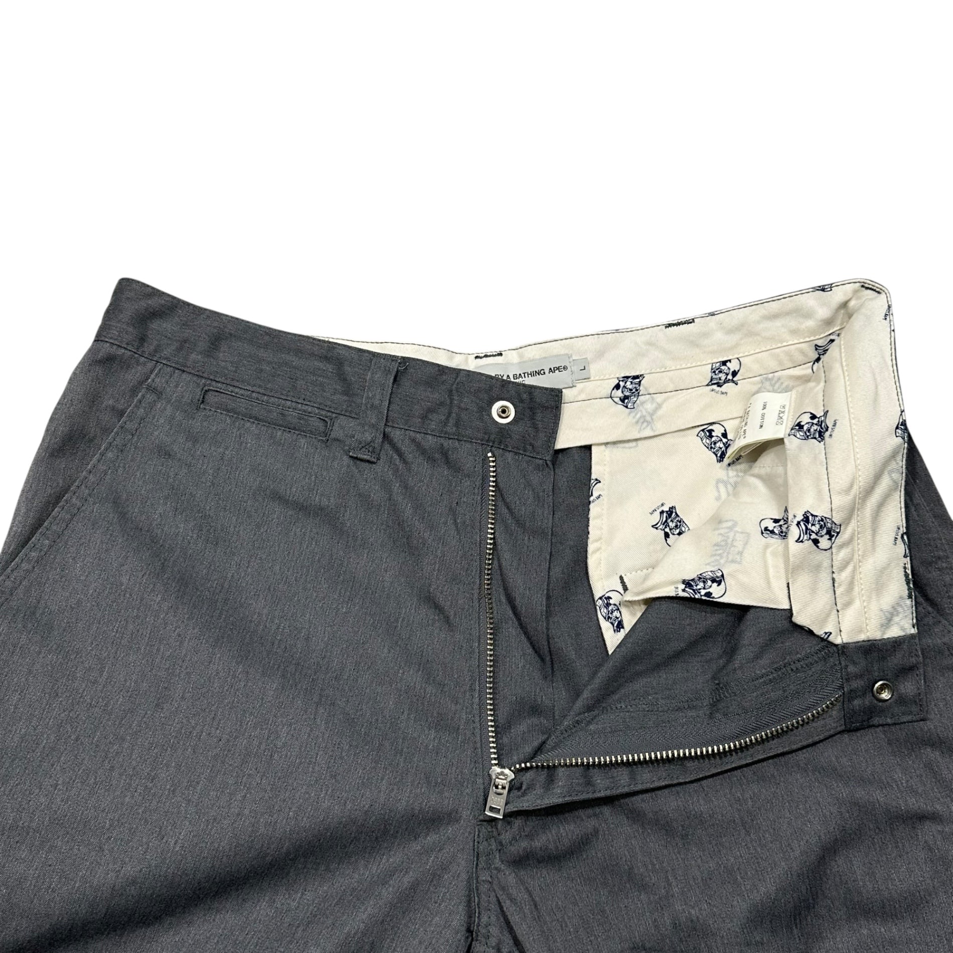 URSUS BAPE(アーサスベイプ) Work Pants ワーク パンツ L グレー A BATHING APE