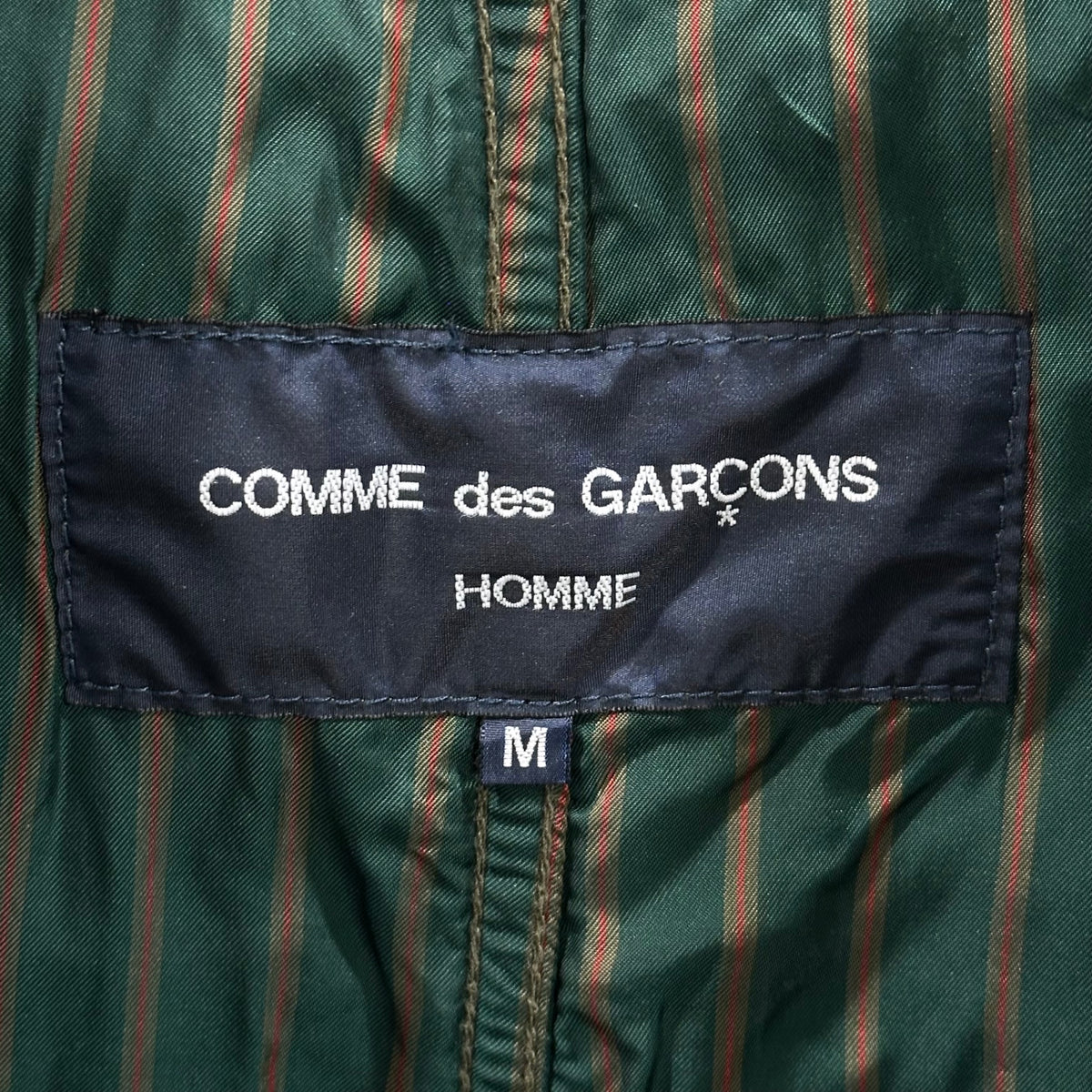 COMME des GARCONS HOMME(コムデギャルソンオム) 2004AW Trench coat トレンチ コート HN-C002 M オリーブ AD2004