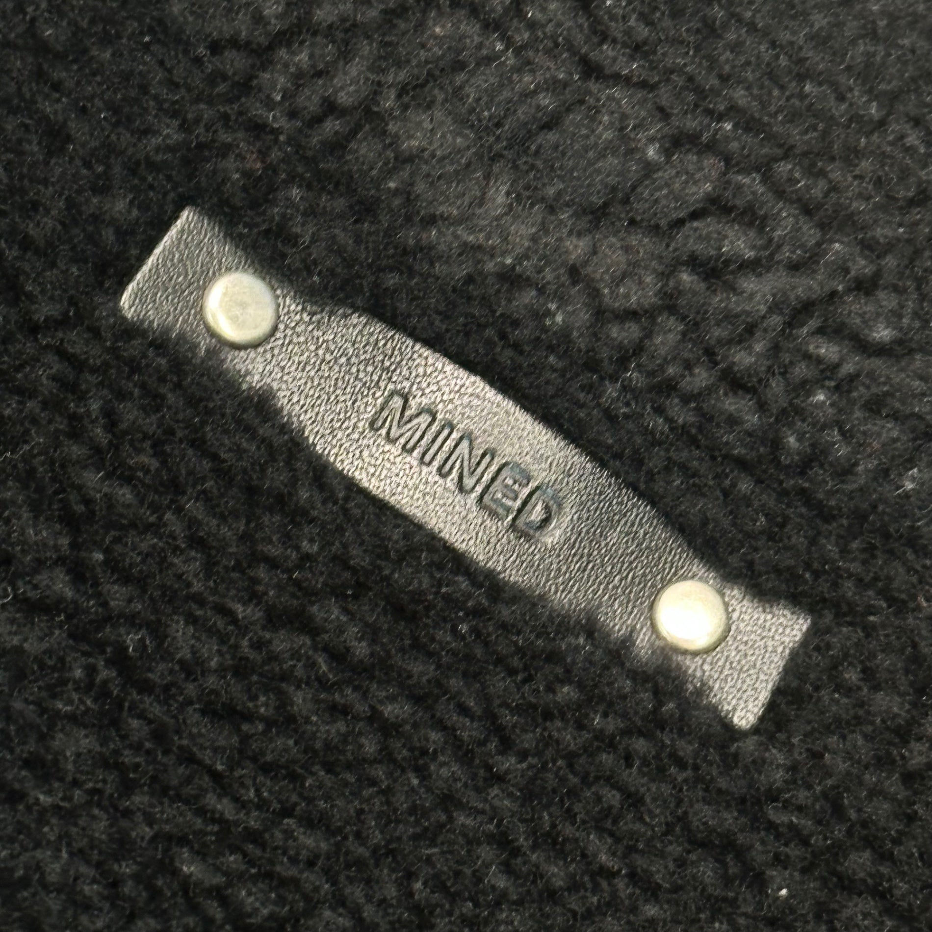 MINEDENIM(マインデニム) 18AW コーティング 裏ボア ジップアップ ジャケット 1810-8003-99-022 2 ブラック