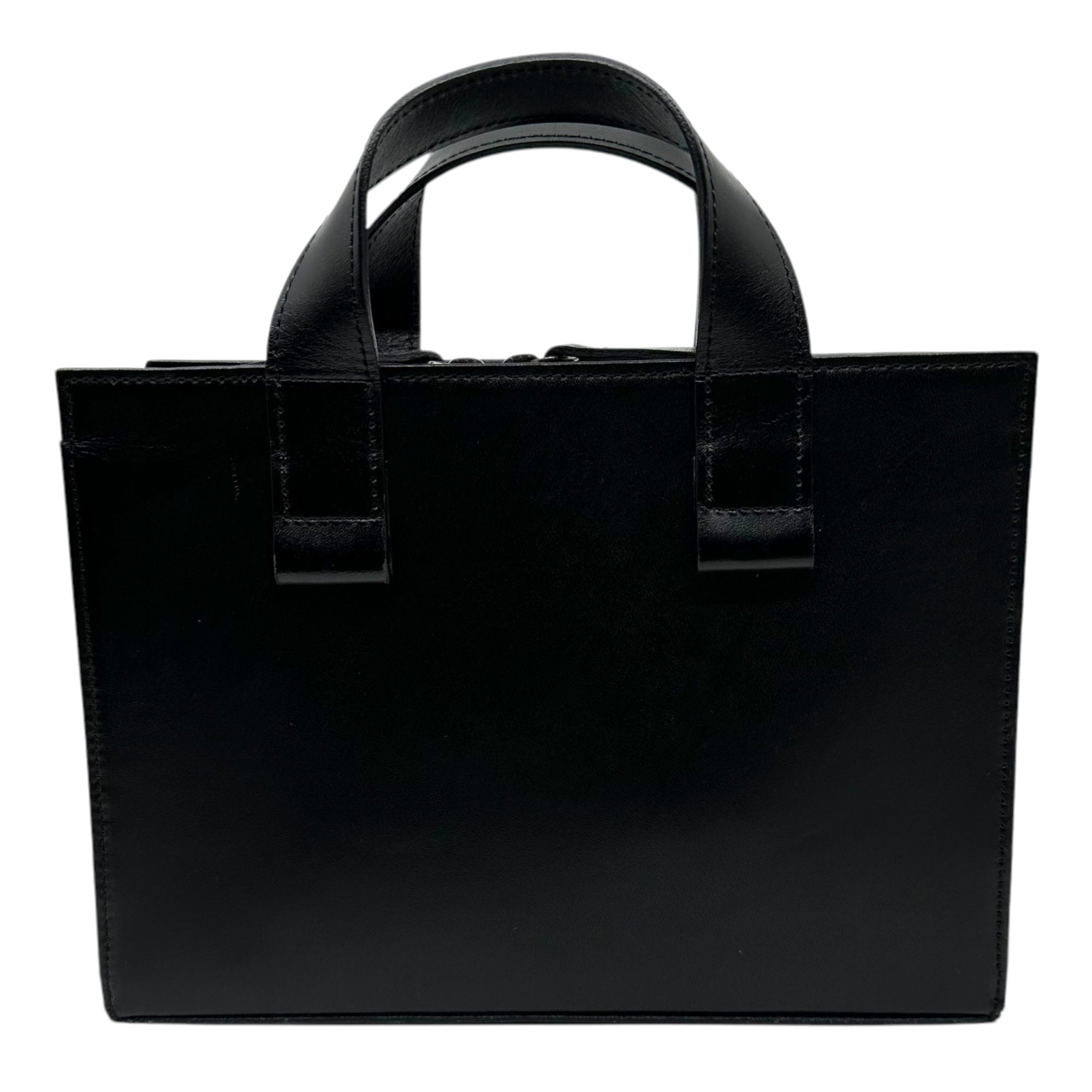 discord Yohji Yamamoto(ディスコード ヨウジヤマモト) Zipper Tote(mini) ジッパー トート ミニ 2WAY ショルダー バッグ DA-I82-786-1-02 MINI ブラック