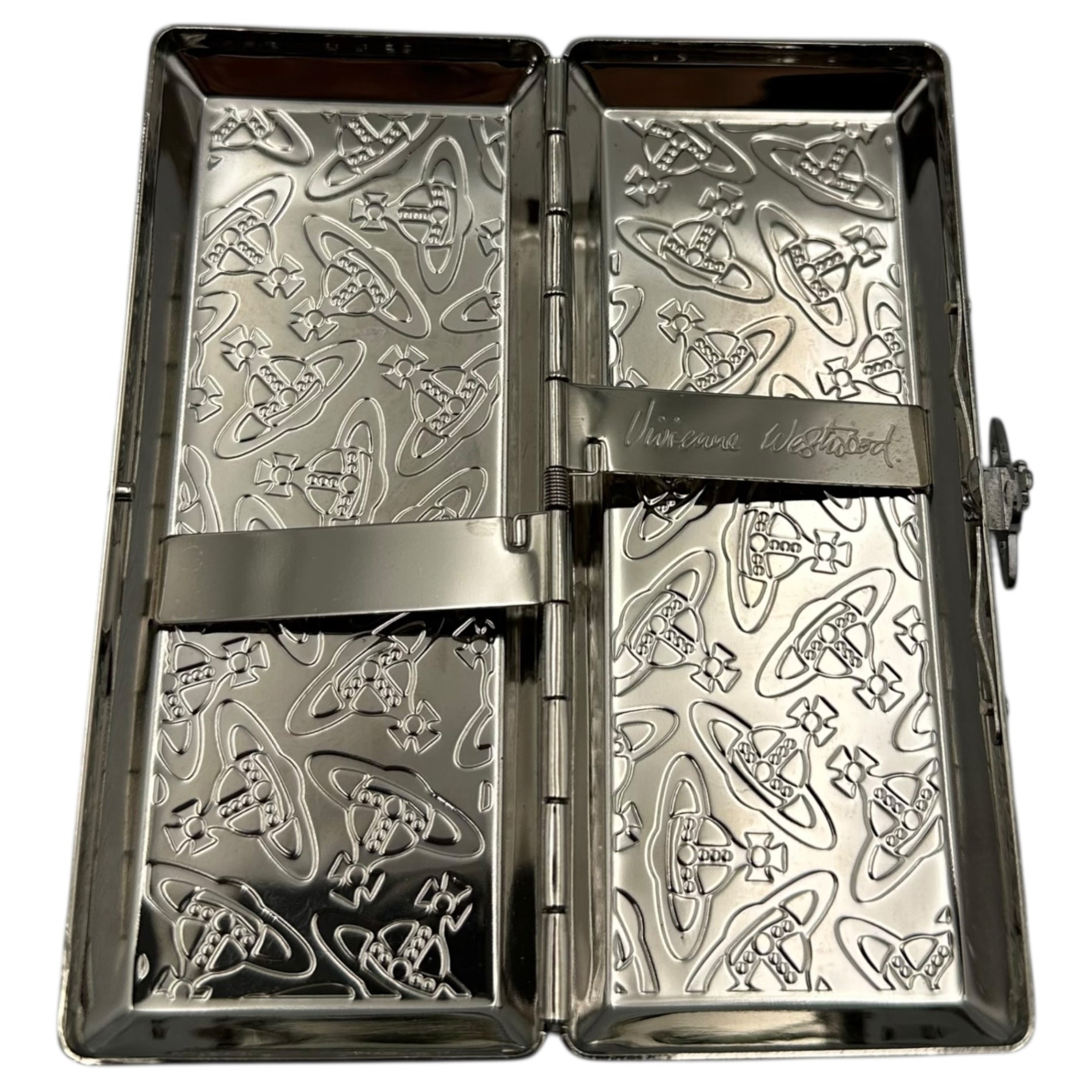 Vivienne Westwood(ヴィヴィアンウエストウッド) Orb Metal Cigar Case オーブ メタル シガー ケース 煙草 タバコ シルバー