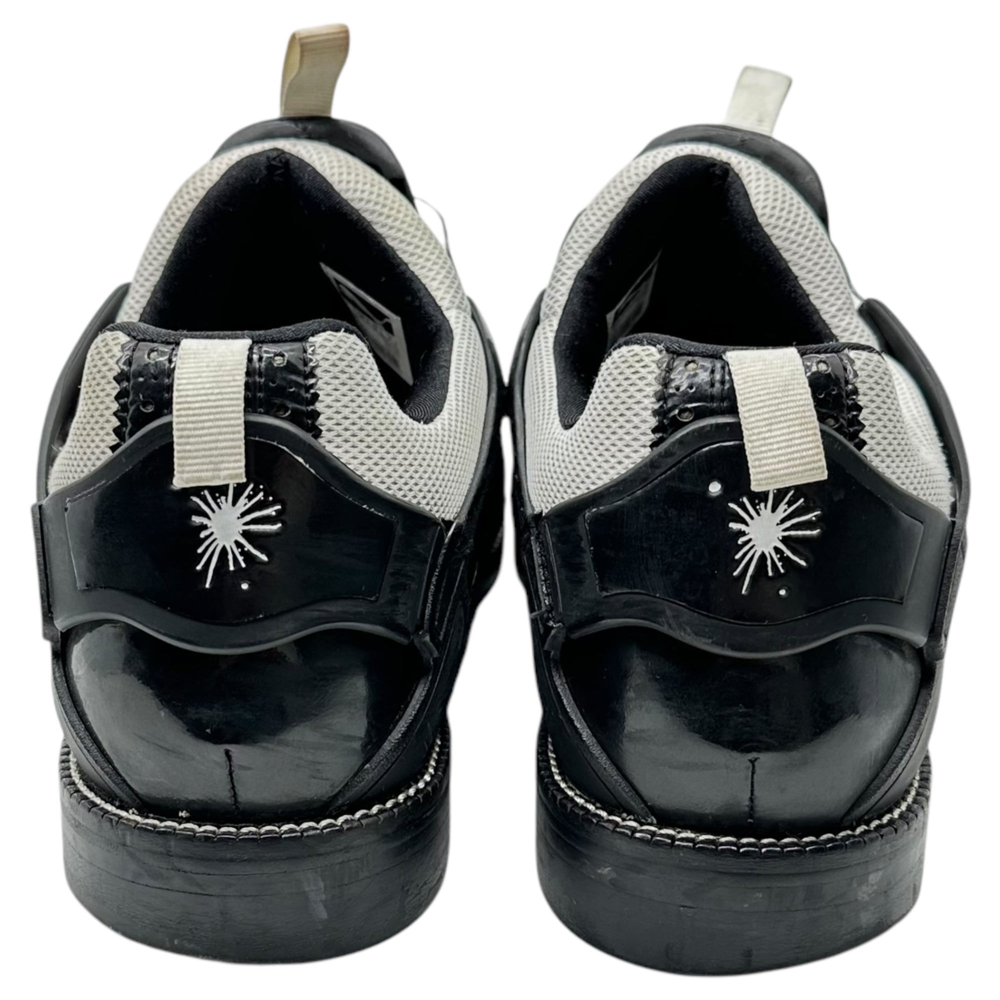 PUMA by MIHARA YASUHIRO(プーマバイミハラヤスヒロ) 14SS MY-72 "Patent" DISC ディスク ウィングチップ ドレス シューズ 35645801 30cm ブラック×ホワイト メッシュ スニーカー コラボ