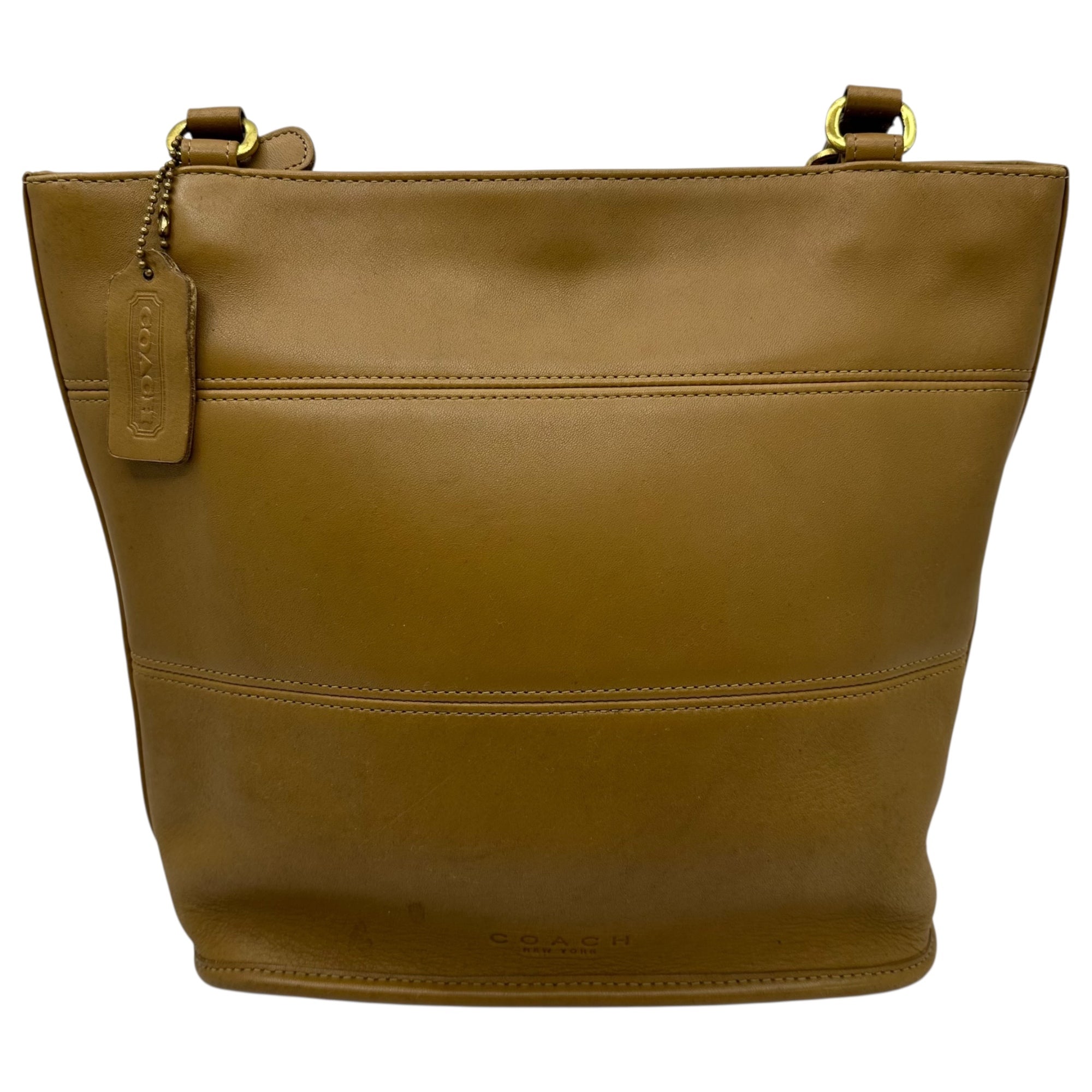 OLD COACH(オールドコーチ) Old leather tote bag オールド レザー トート バッグ ブラウン