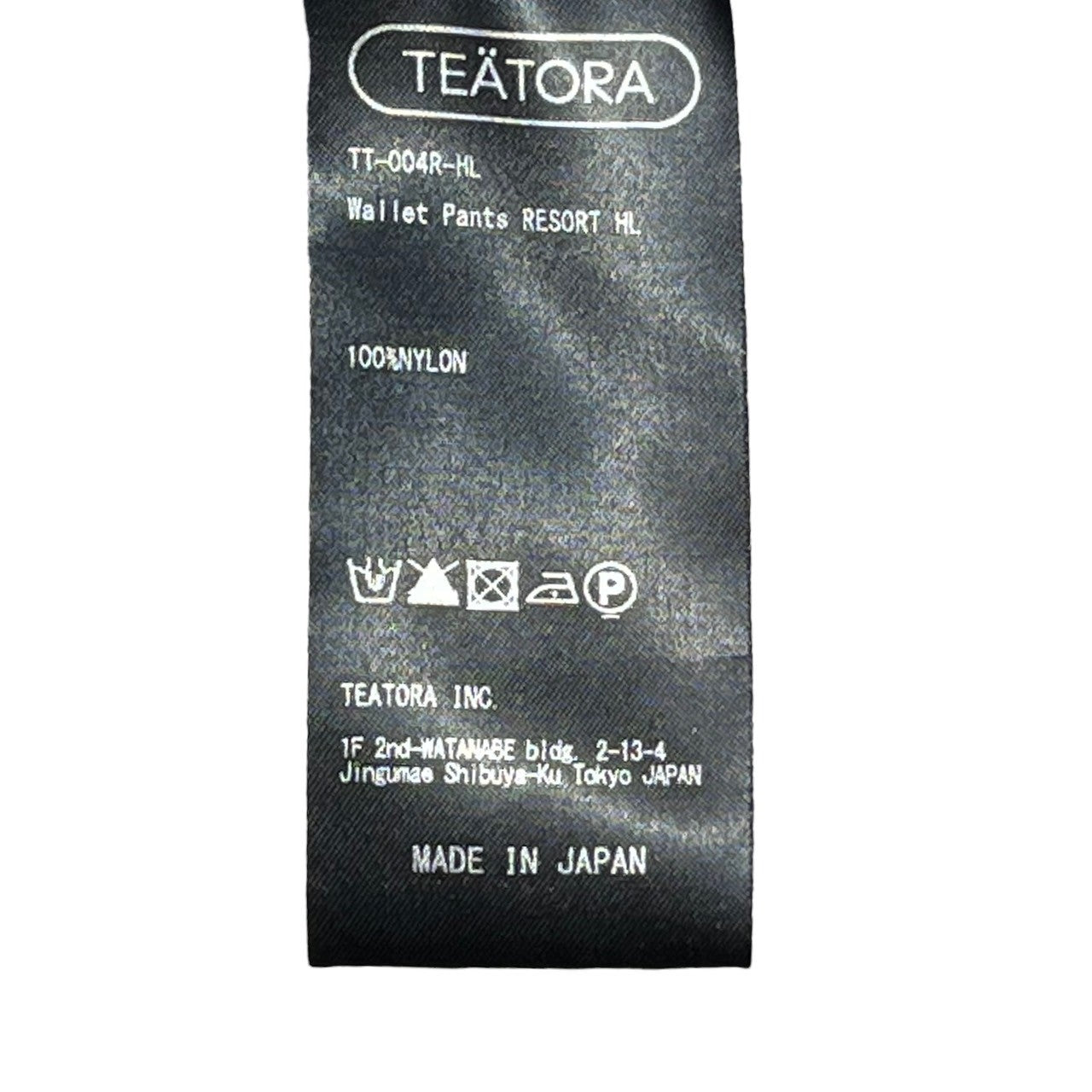 TEATORA(テアトラ) Wallet Pants RESORT HL ウォレット パンツ TT-004R-HL ネイビー