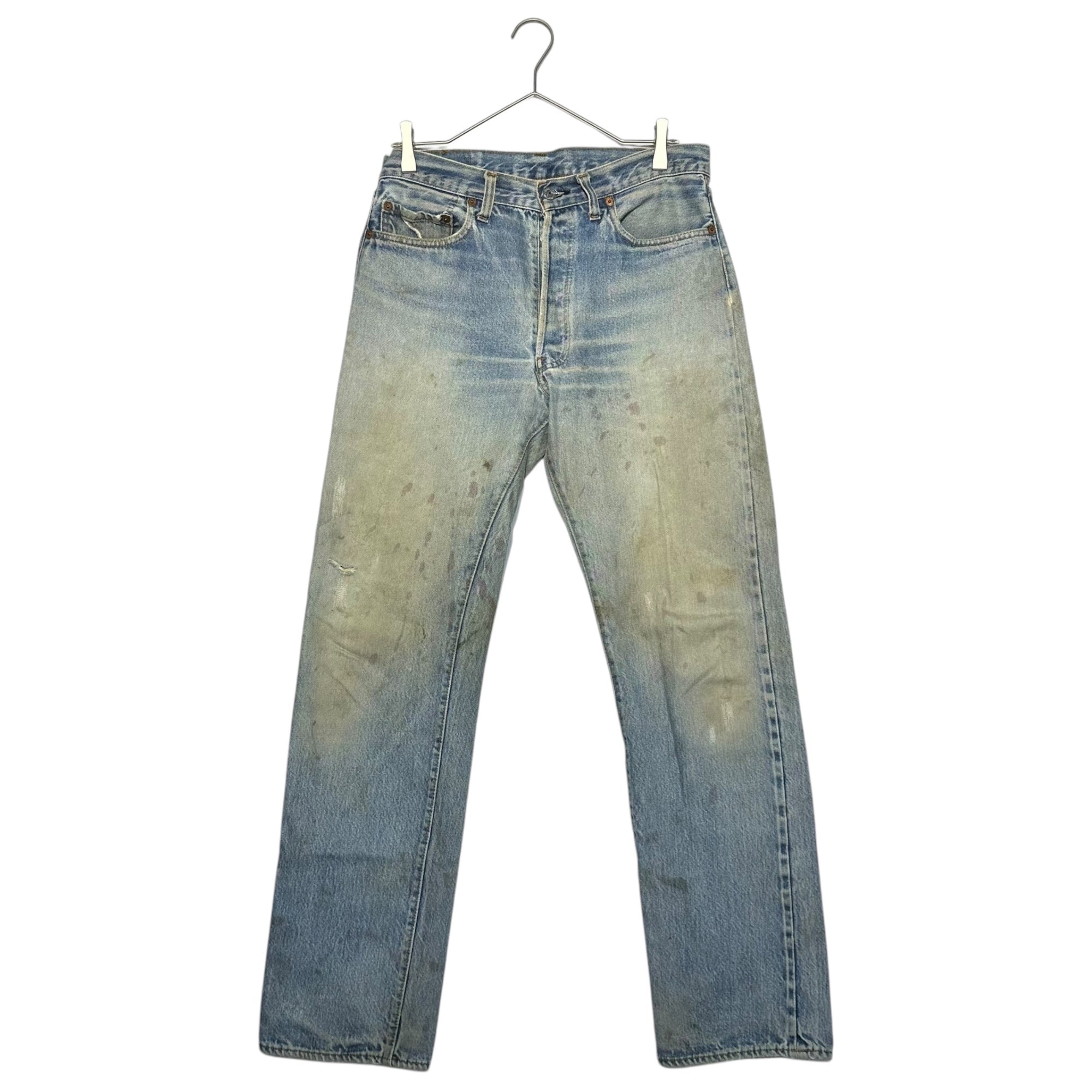 Levi's(リーバイス) 70's～80's 501 66後期 vintage denim pants ヴィンテージ デニム パンツ W31(実寸82cm) インディゴ 70年代～80年代 裏ボタン6刻印