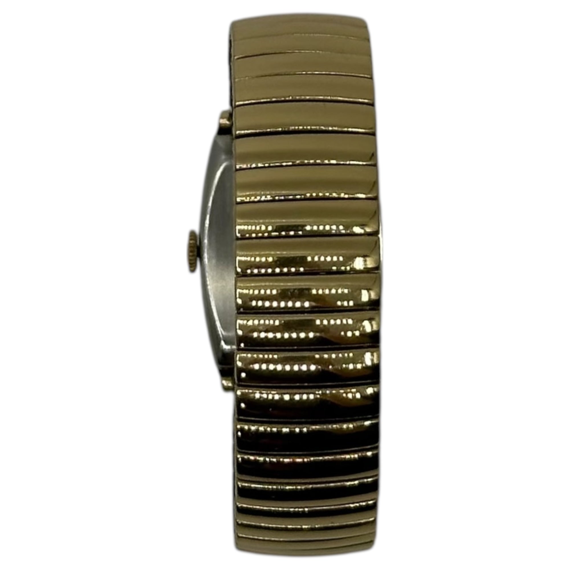 GRUEN(グリュエン) 50's 7 Jewel Rectangular Hand-wound Wrist Watch レクタンギュラー 手巻き 腕時計 ゴールド×シルバー 推定50年代
