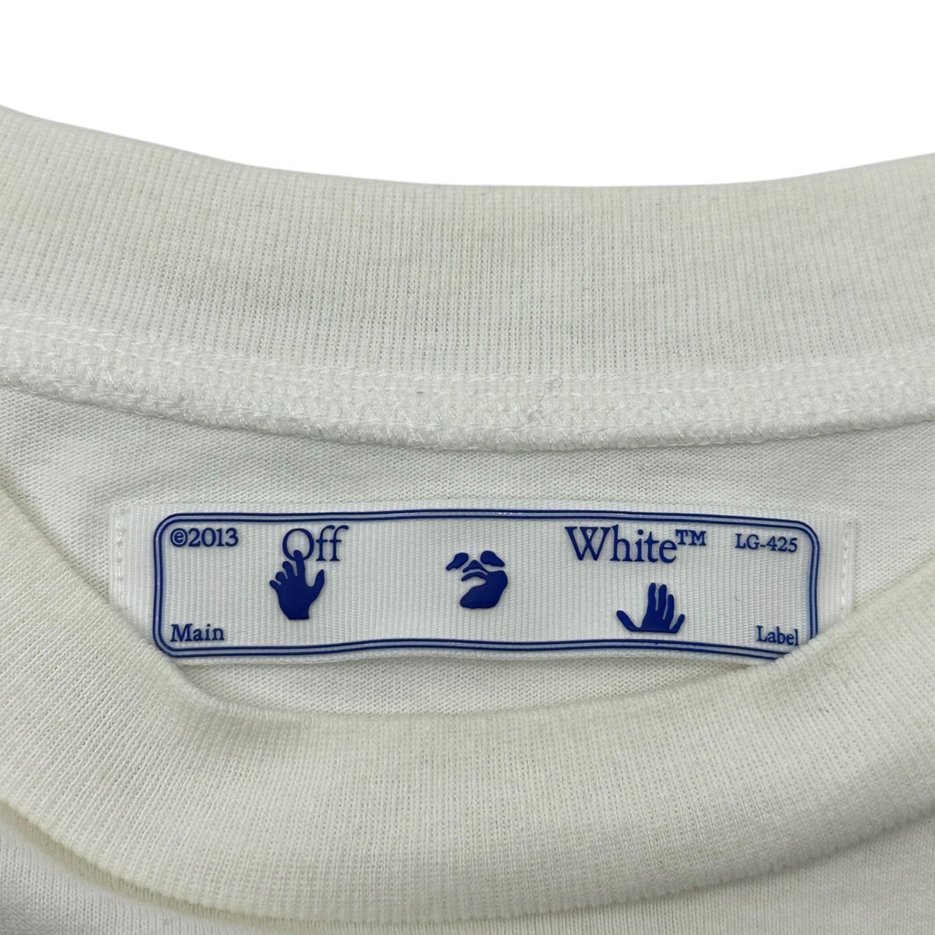 Off-White(オフホワイト) 20SS Mona Lisa Graphic Print T-Shirt モナリザ グラフィック プリント Tシャツ OMAA038E20JER010 XXS ホワイト