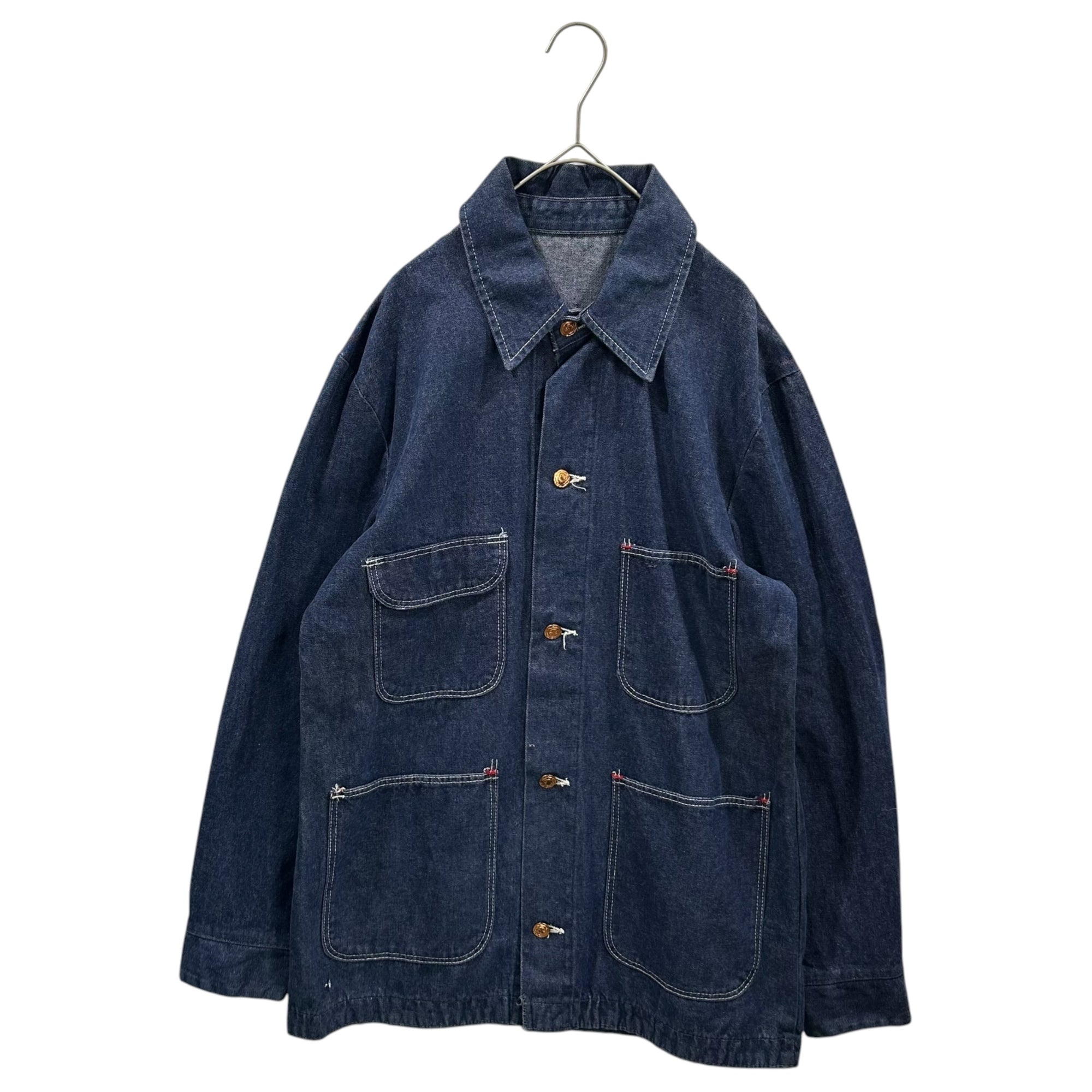 BLUE BELL(ブルーベル) 70's~80's 10 OZ. Chore jacket チョア ジャケット 38 インディゴ 70年代～80年代 デニム カバーオール USA