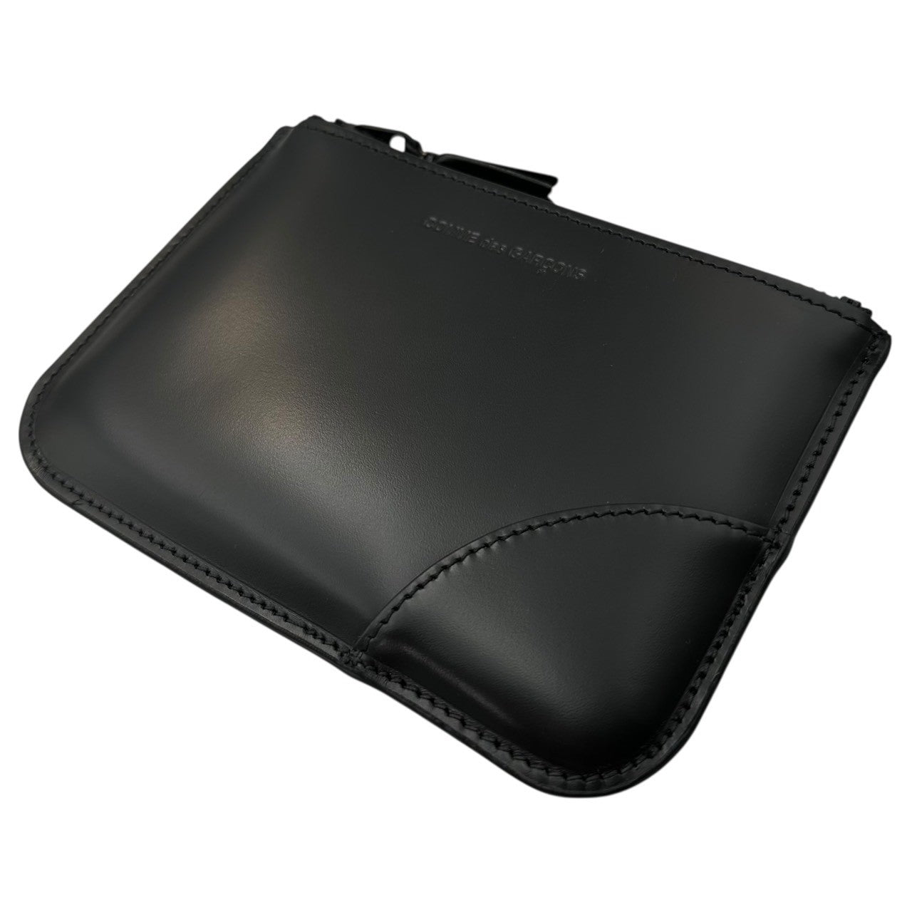 COMME des GARCONS(コムデギャルソン) Black Pouch Card & Coin Case