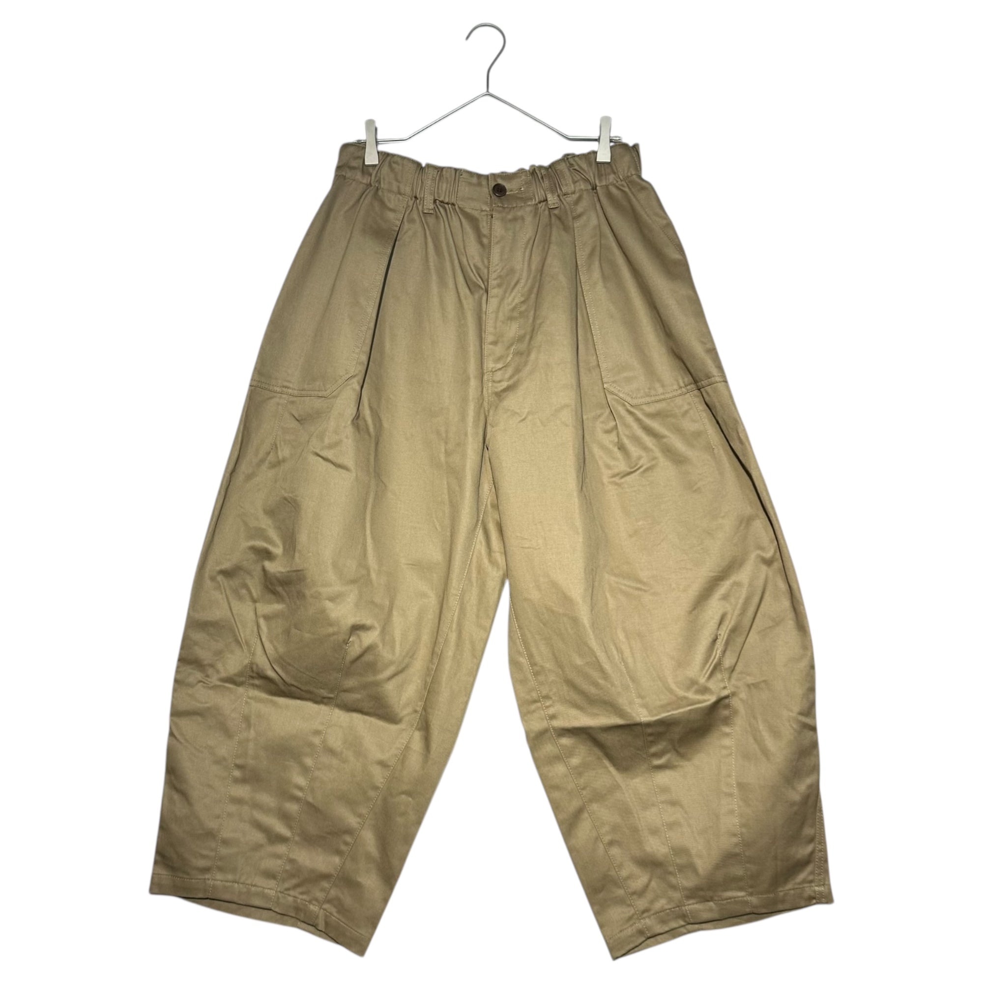 is-ness(イズネス) 24SS BALLOON BAKER PANTS バルーン ベイカー パンツ 1006SSBALOONPT01 46(M) ベージュ 定番人気アイテム