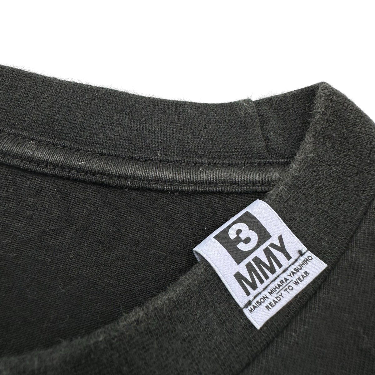 Maison MIHARA YASUHIRO(メゾンミハラヤスヒロ) 2023SS Homage Print T-Shirt オマージュ プリント Tシャツ A10TS691 52 ブラック