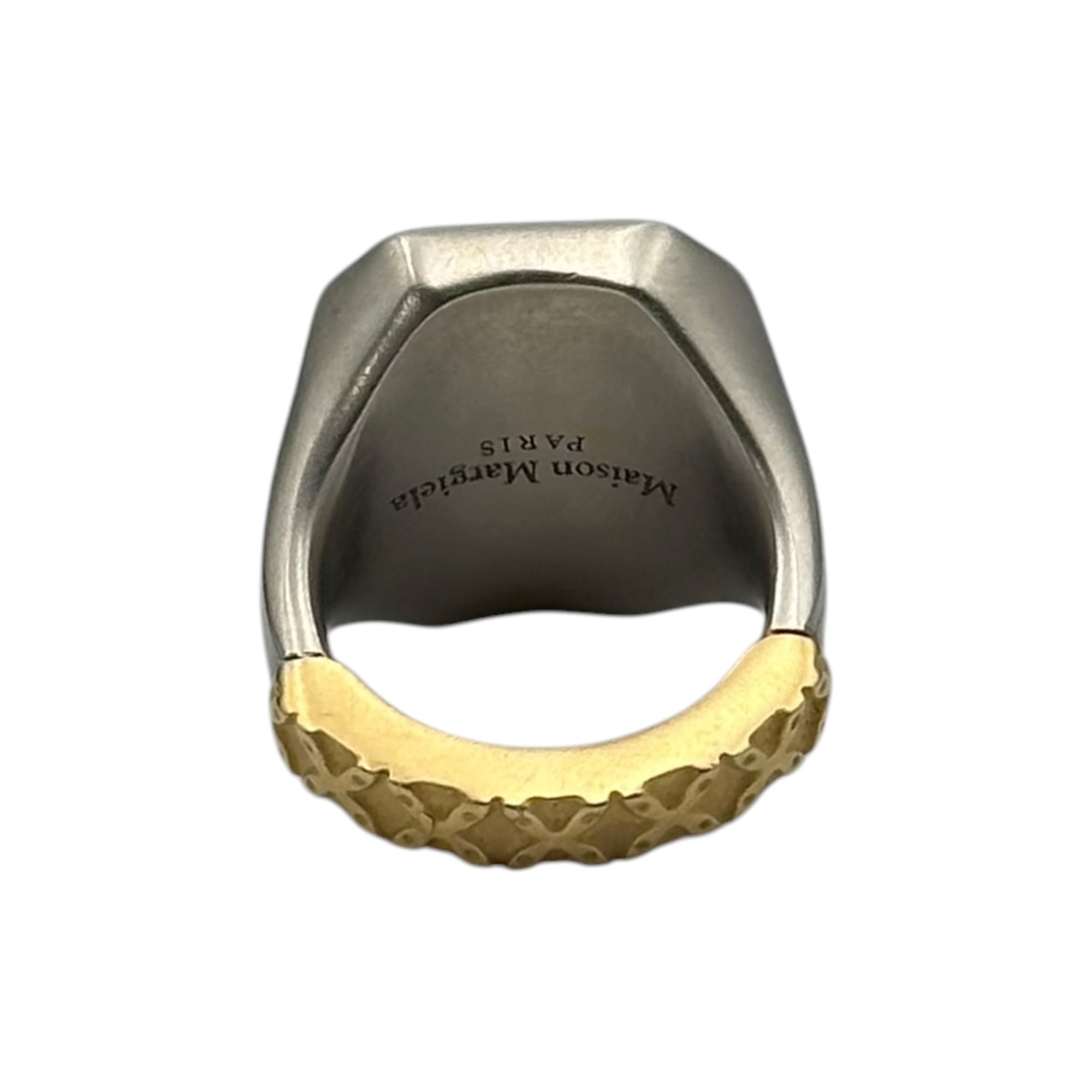 MAISON MARGIELA(メゾンマルジェラ) 22AW SQUARE CHEVALIER RING