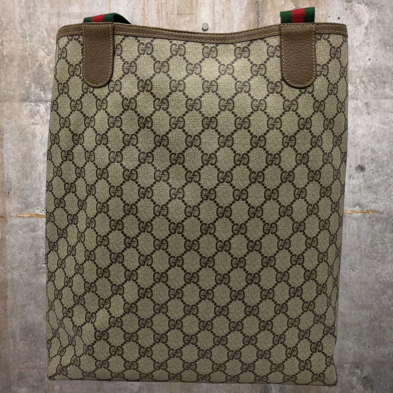 GUCCI(グッチ) GG柄シェリーライントートバッグ 120・02・003 ベージュ OLD GUCCI