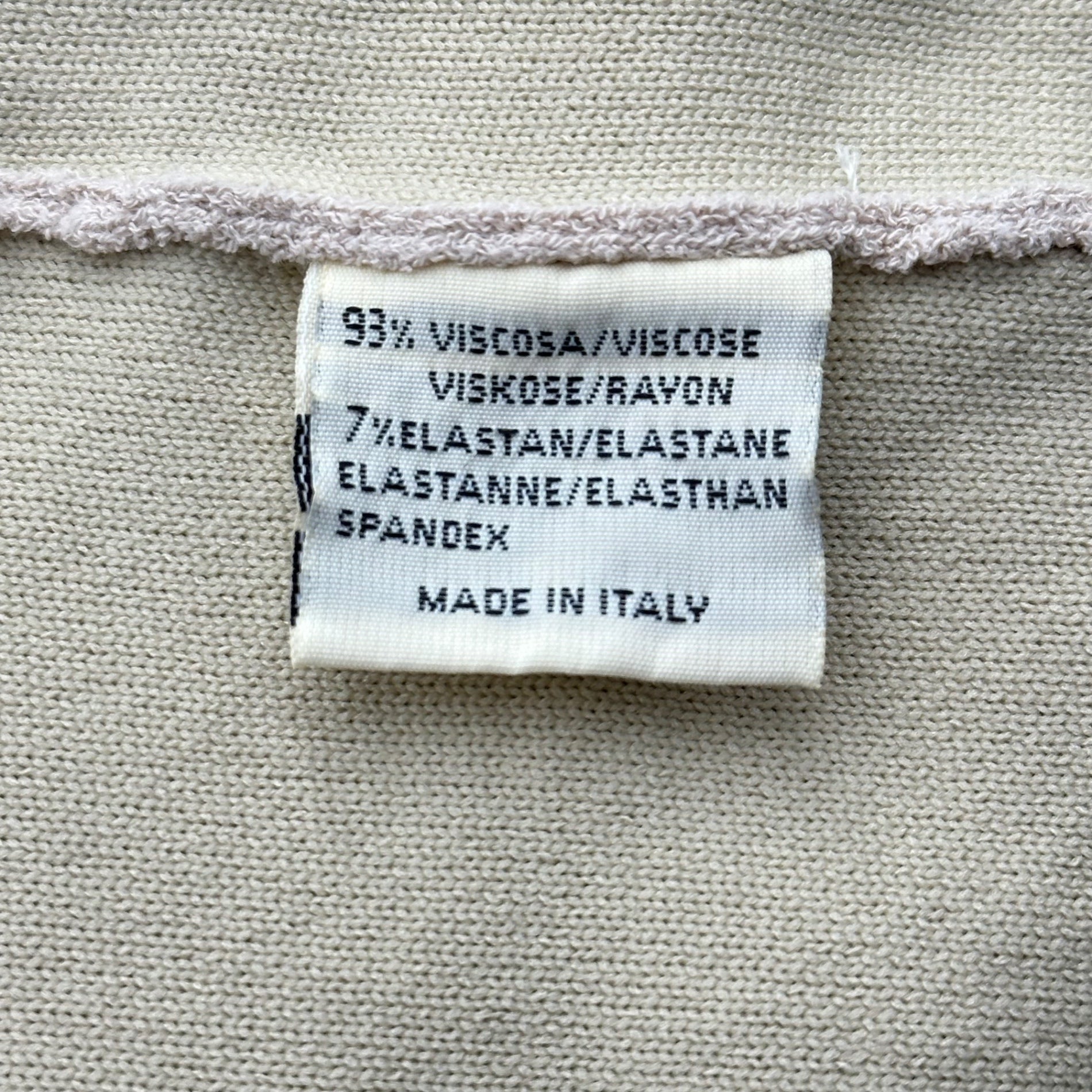 HERMES(エルメス) 2000SS By Martin Margiela ”Vareuse” Viscose Jersey Sleeveless Dress ヴァルーズ ビスコースジャージー ノースリーブ ワンピース SM ベージュ 00's マルジェラ期