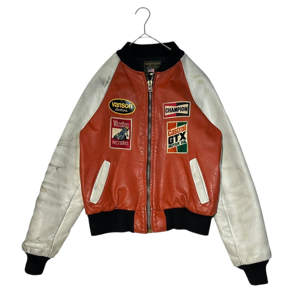 VANSON(バンソン) USA made Old Racing Leather Jacket オールド 