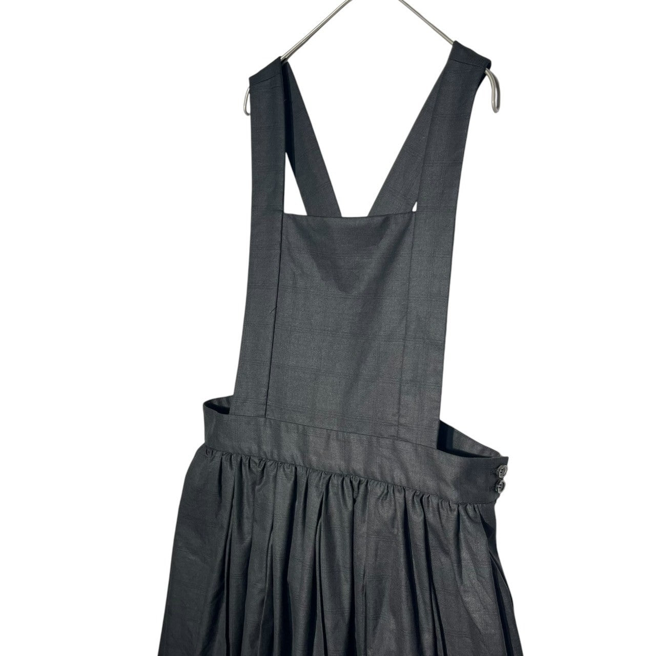 BLACK COMME des GARCONS(ブラックコムデギャルソン) 21AW cross back apron dress クロス バック エプロン ドレス ワンピース ジャンパースカート 1H-A001 S ブラック AD2021