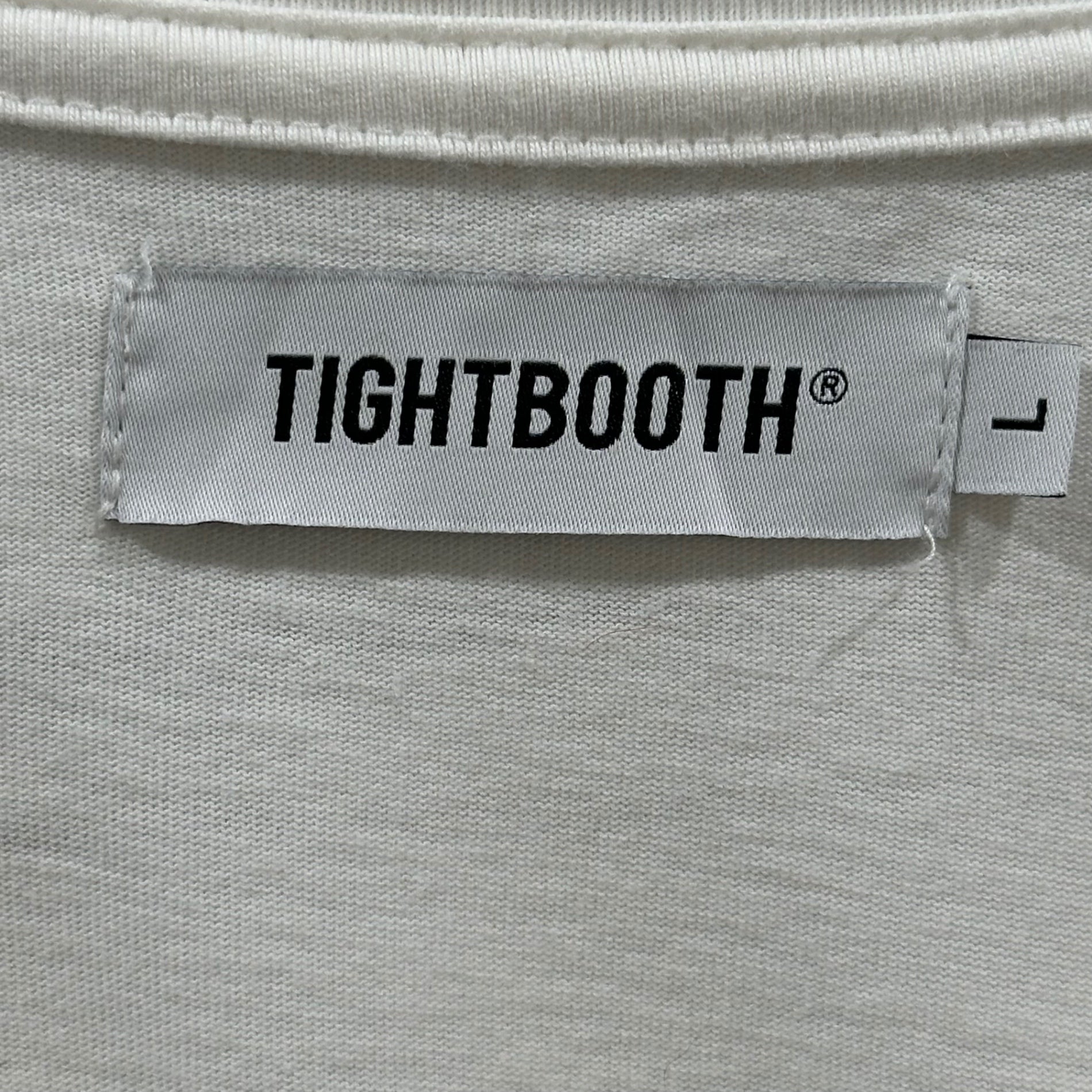 TIGHTBOOTH(タイトブース) KILLER BONG BITE IT T-SHIRT プリント Ｔシャツ TBPR SU23-T06 L ホワイト 完売品