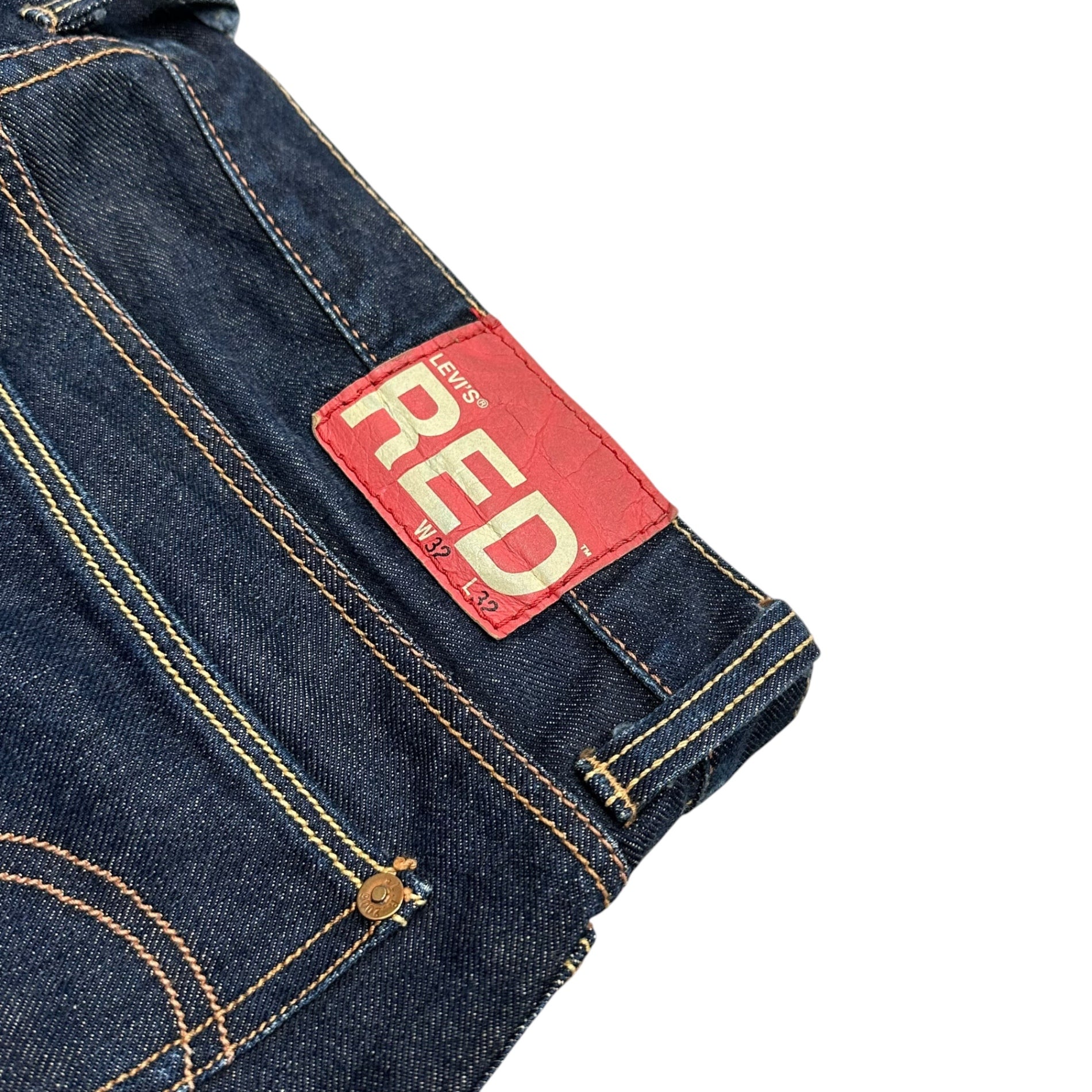 Levi's RED(リーバイスレッド) Skinny Shoe Cut Denim Pants スキニー シュー カット デニム パンツ 2917 0806 W32 インディゴ