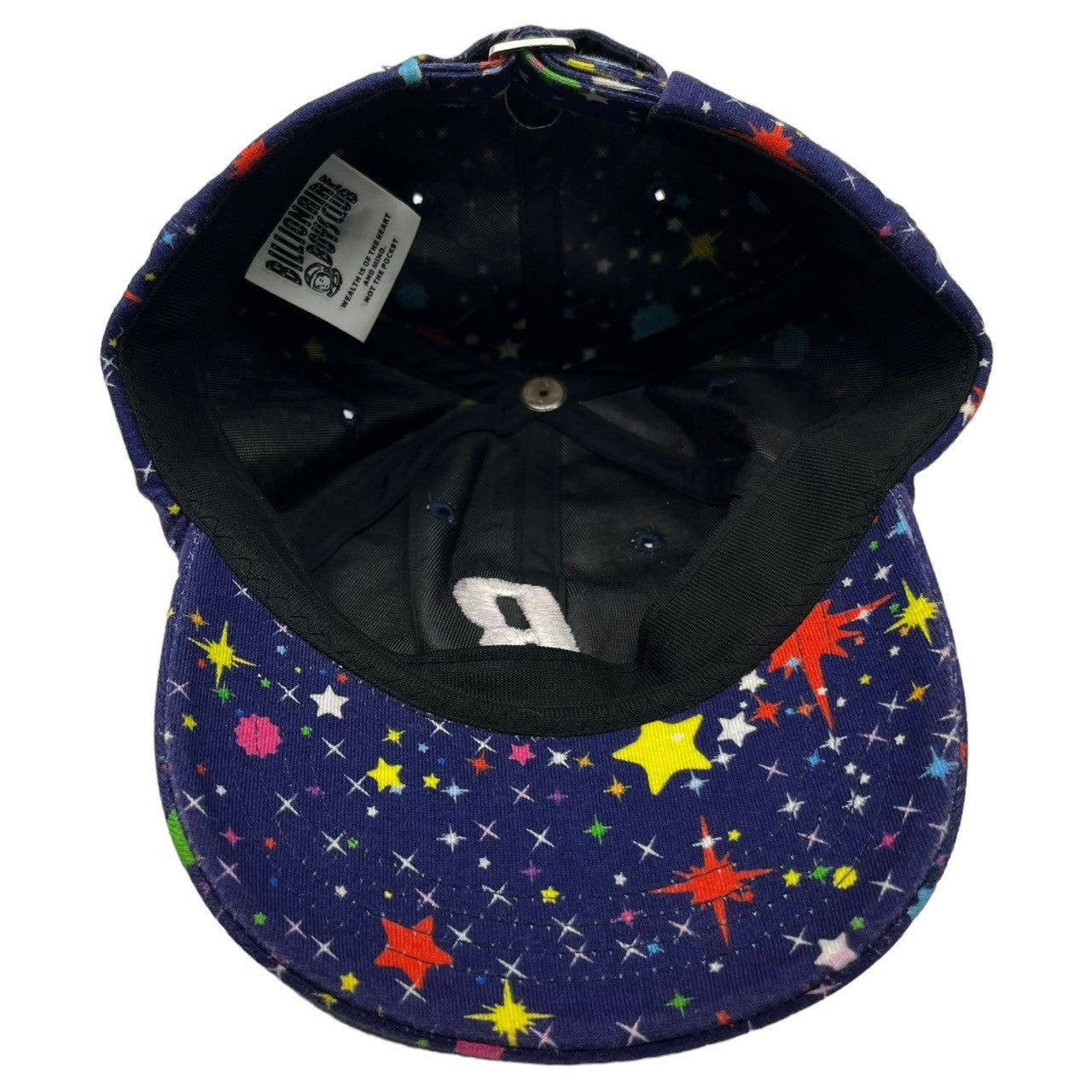 B.B.C(ビリオネアボーイズクラブ) All-over pattern cap 総柄キャップ ブルー